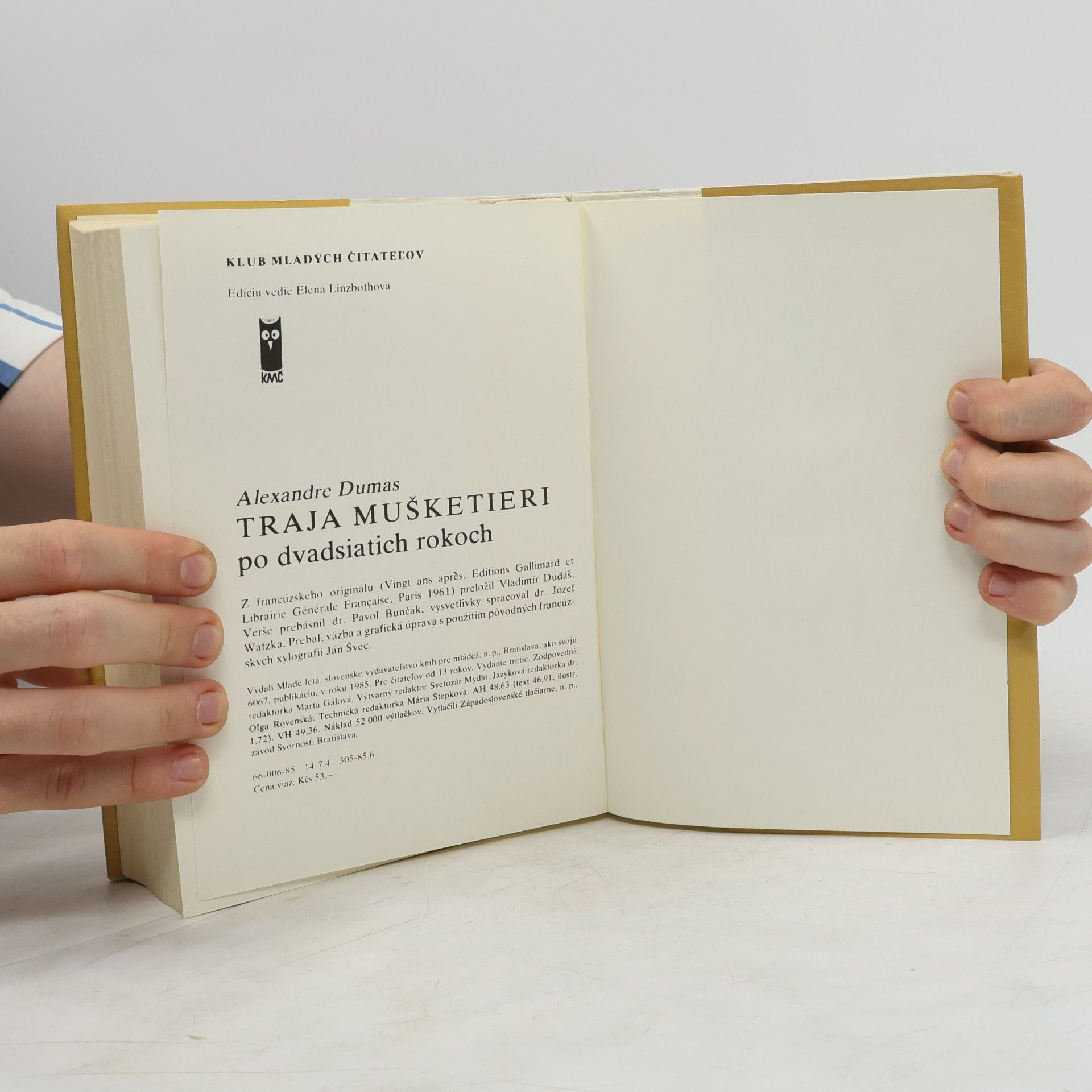 Alexandre Dumas starší Traja mušketieri po dvadsiatich rokoch