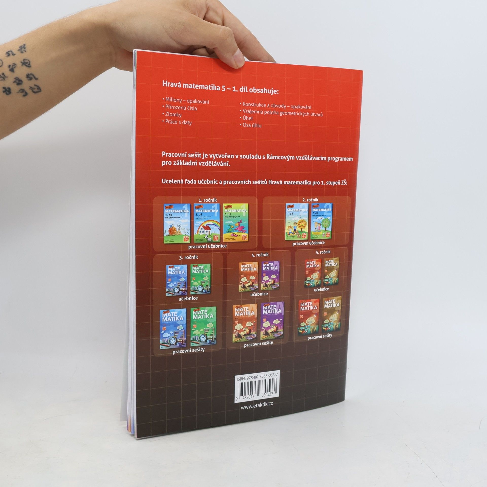 Various authors Hravá matematika 5: Pracovní sešit pro 5. ročník ZŠ. 1. díl