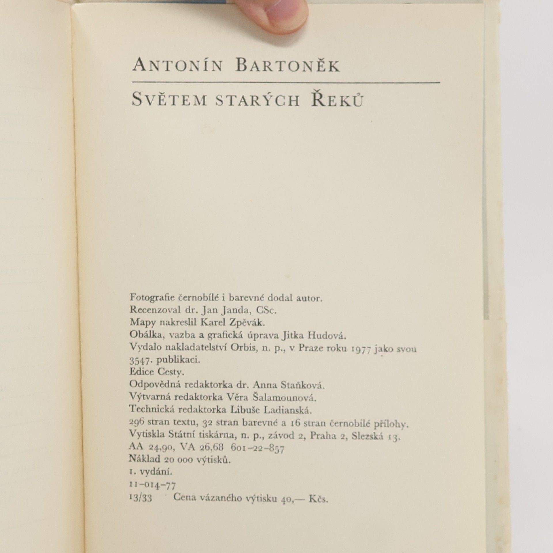 Antonín Bartoněk Světem starých Řeků
