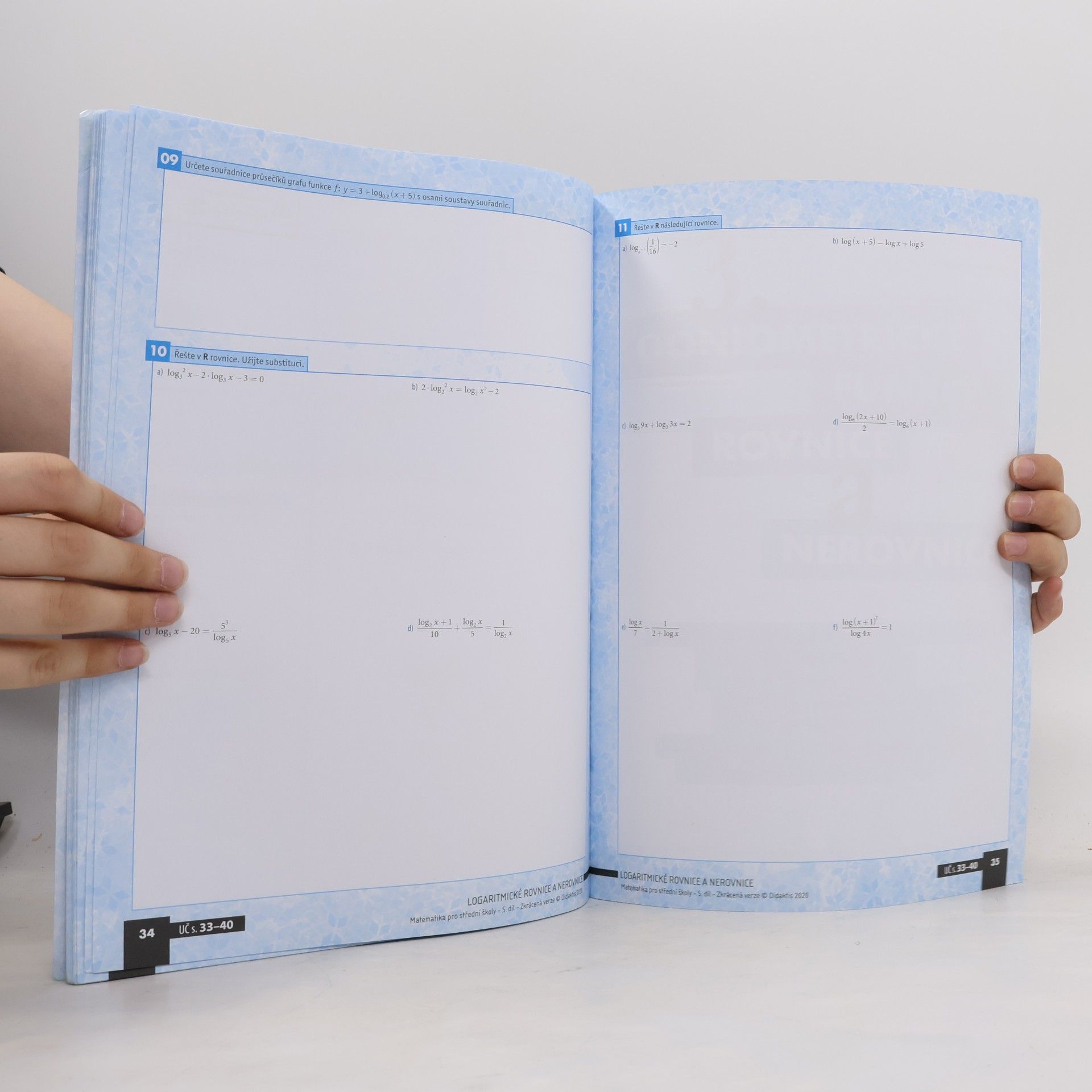 Čeněk Kodejška Matematika pro střední školy. 5. díl, Funkce II