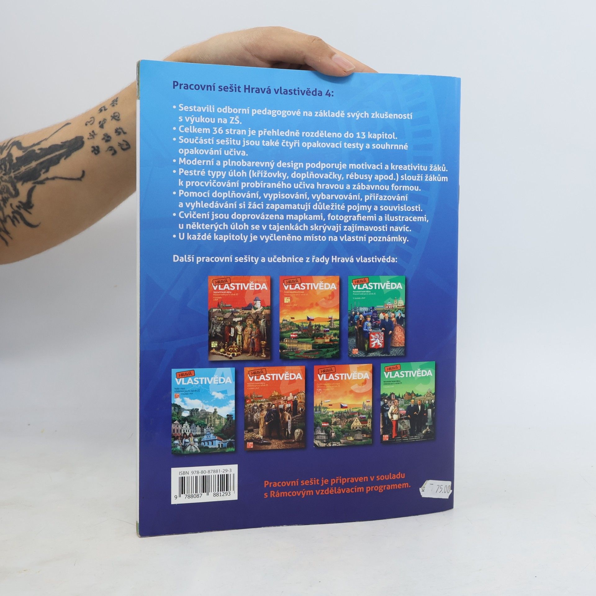 Various authors Hravá vlastivěda: Naše vlast - Pracovní sešit pro 4. ročník ZŠ