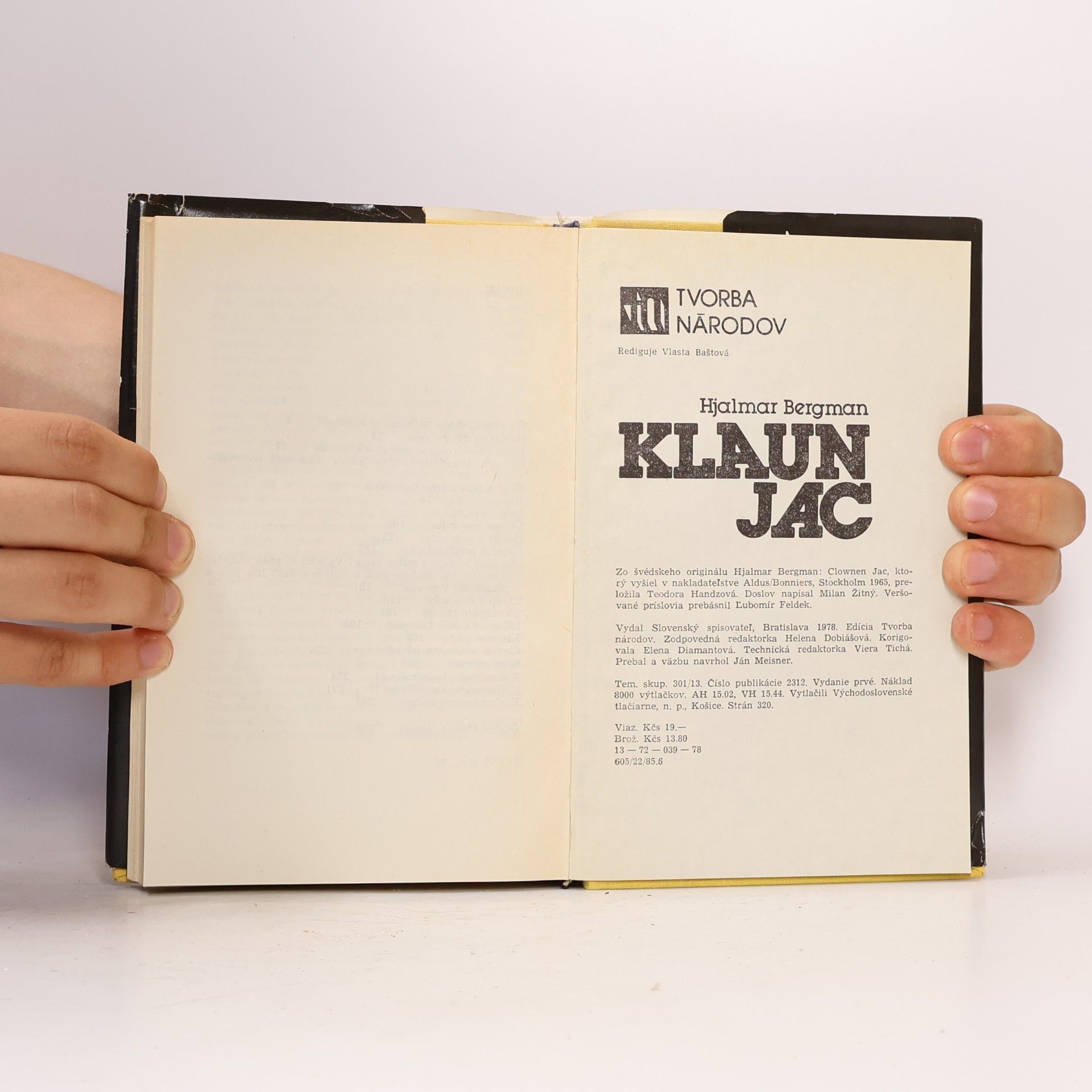 Hjalmar Bergman Klaun Jac