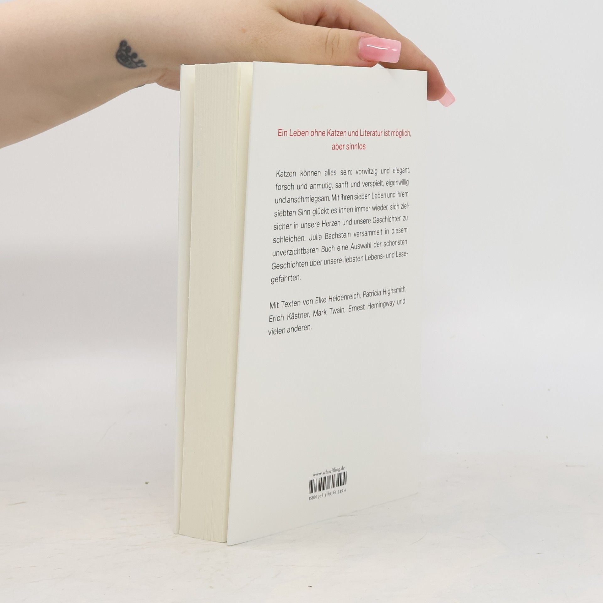 Autorenkollektiv Man kann im Leben auf vieles verzichten, aber nicht auf Katzen und Literatur