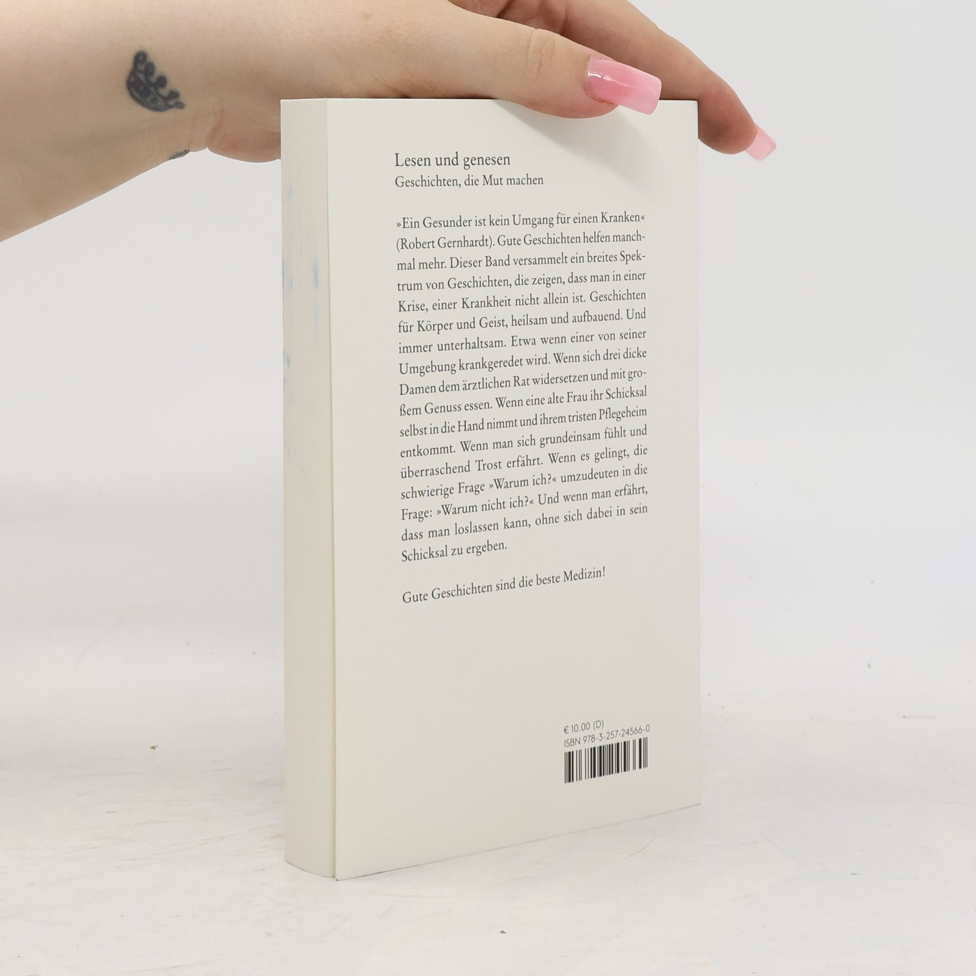Ursula Baumhauer Lesen und genesen