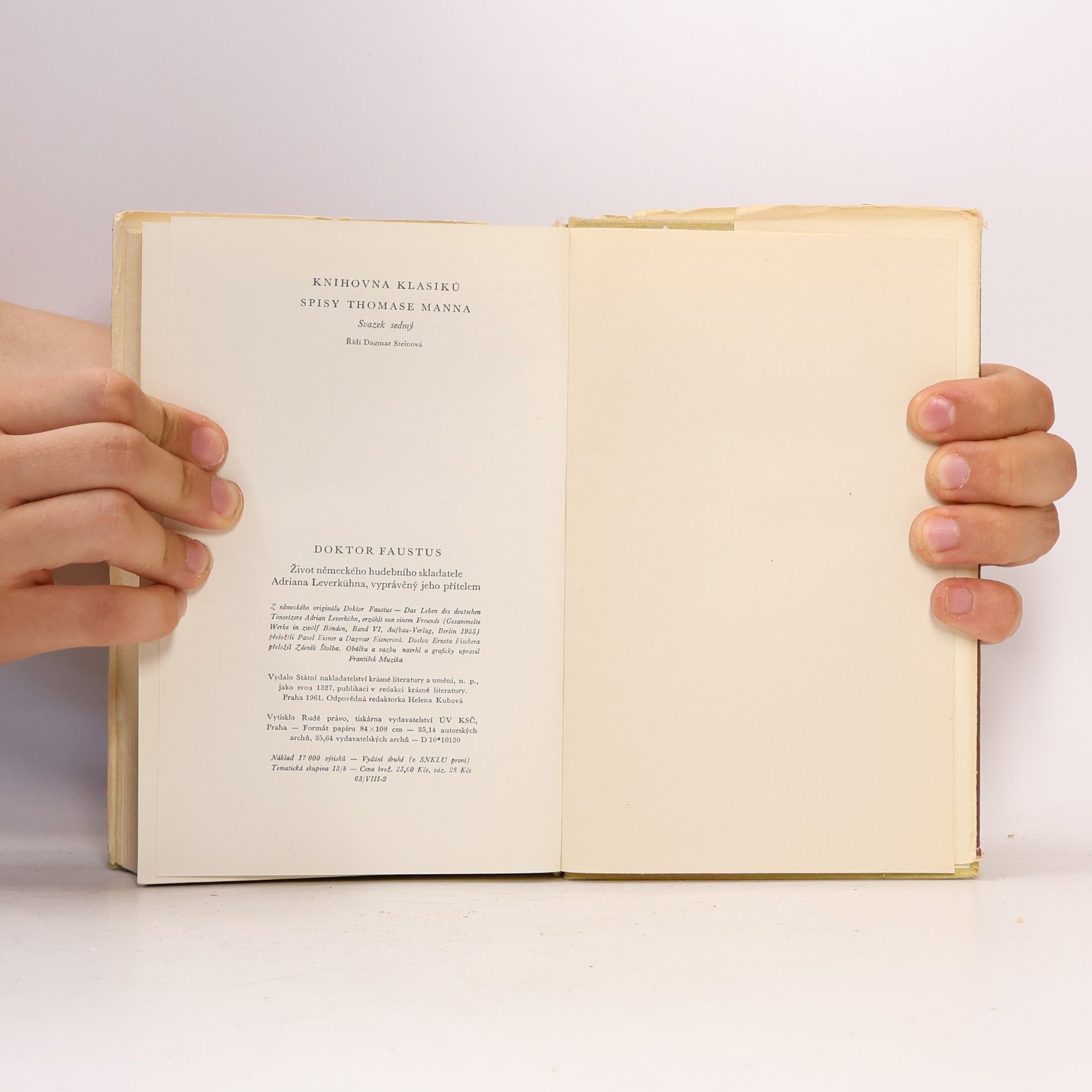 Thomas Mann Doktor Faustus