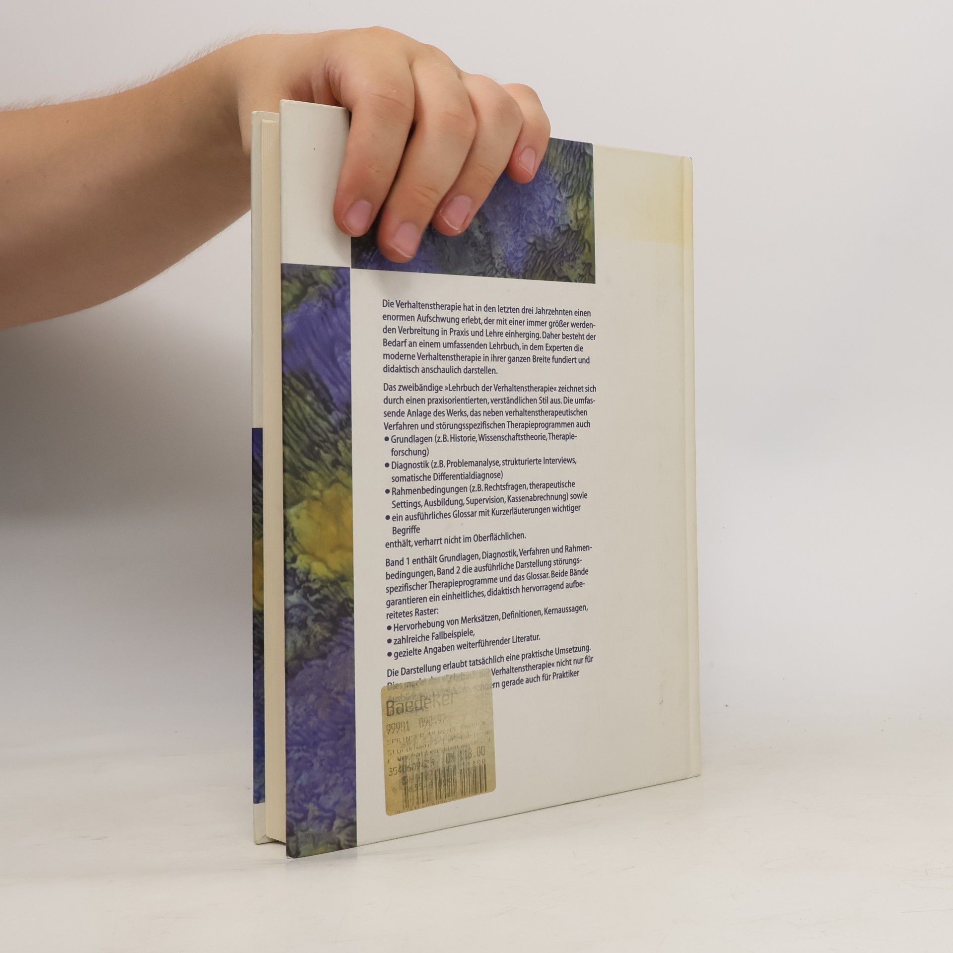 Lehrbuch der Verhaltenstherapie