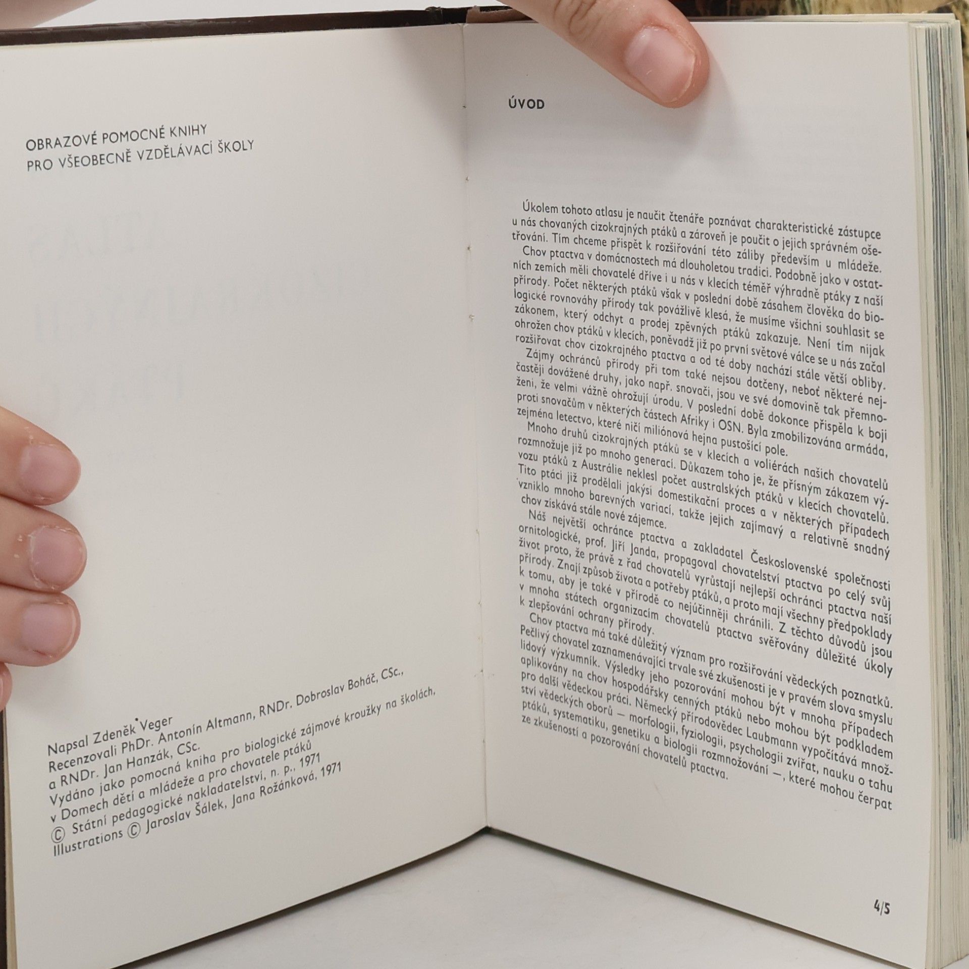 Zdeněk Veger Kapesní atlas cizokrajných ptáků