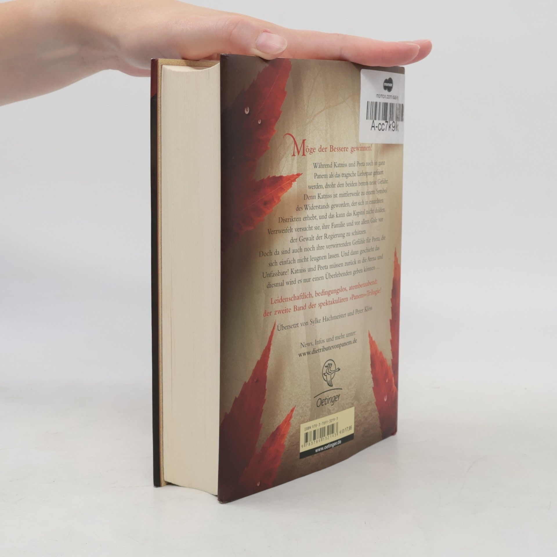 Suzanne Collins Die Tribute von Panem. Gefährliche Liebe
