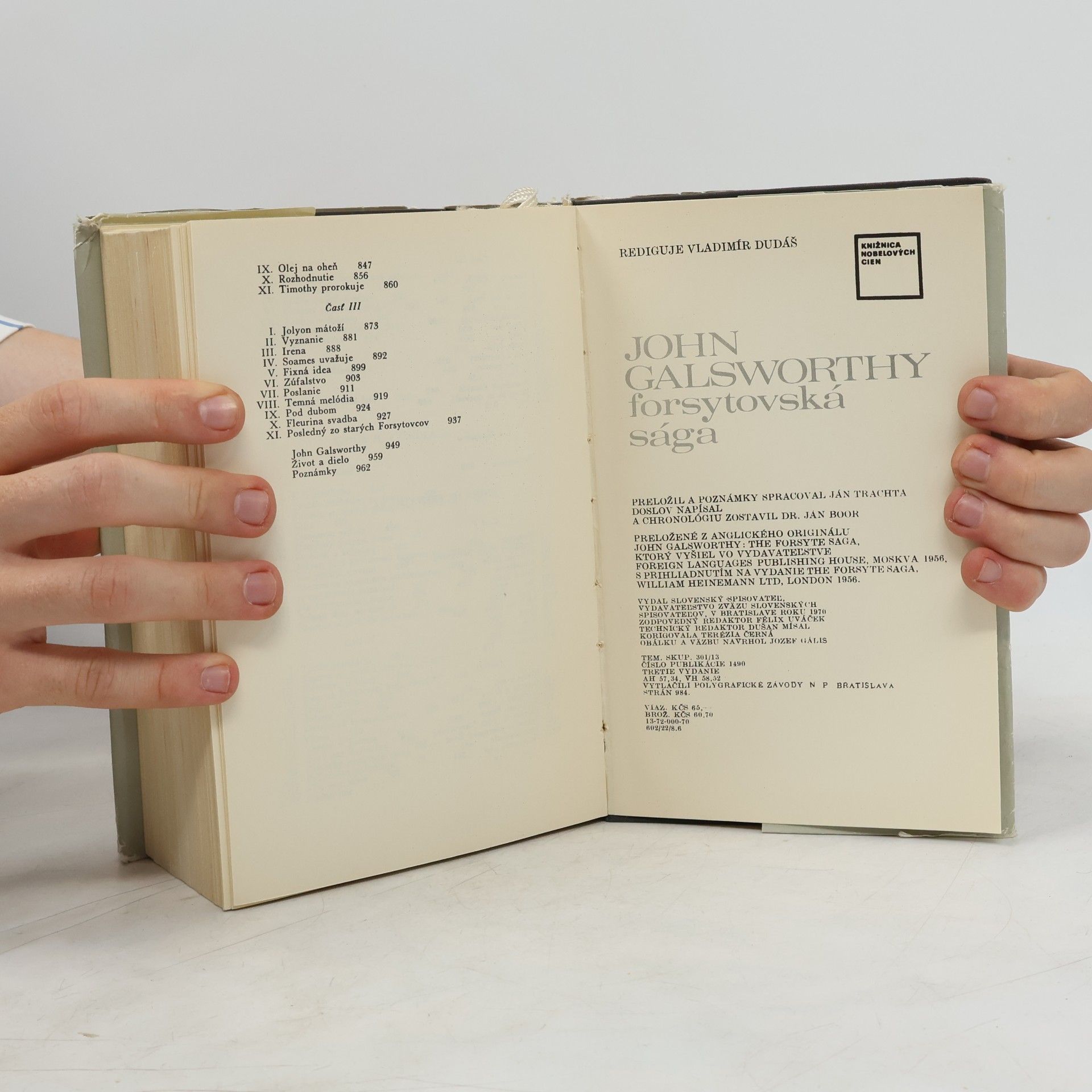 John Galsworthy Forsytovská sága