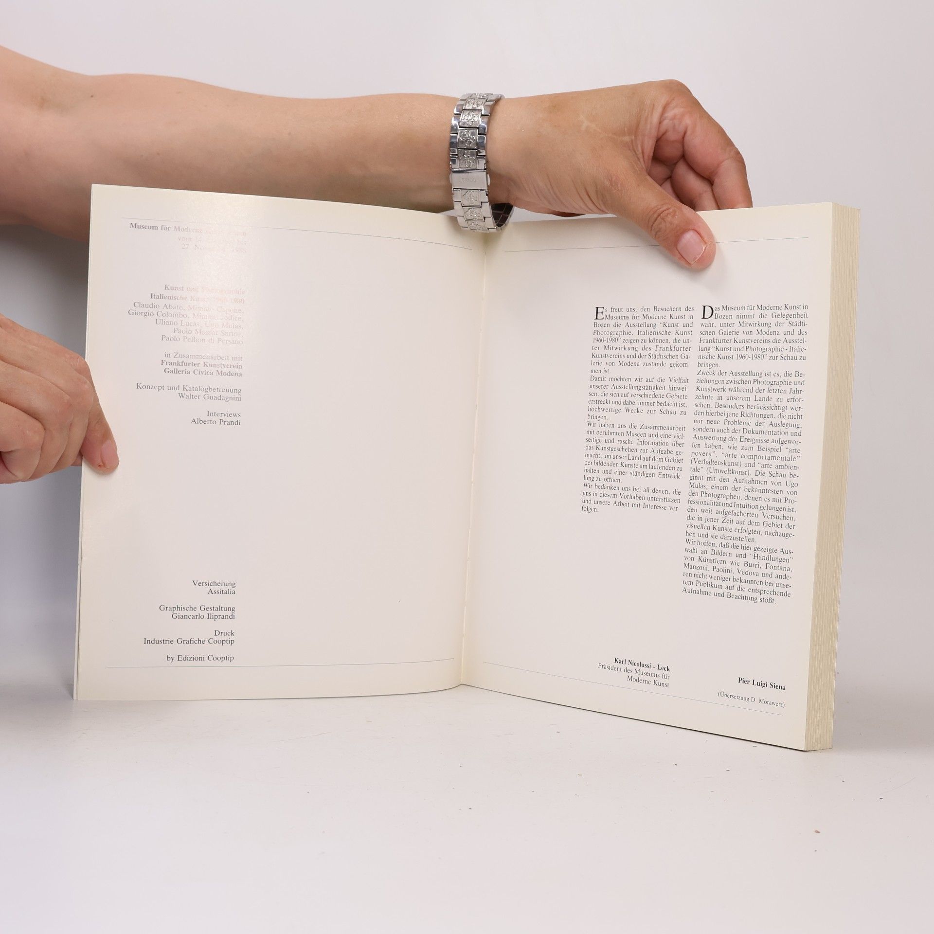 Collectif d'auteurs Kunst und Photographie Italienische Kunst von 1960 bis 1980