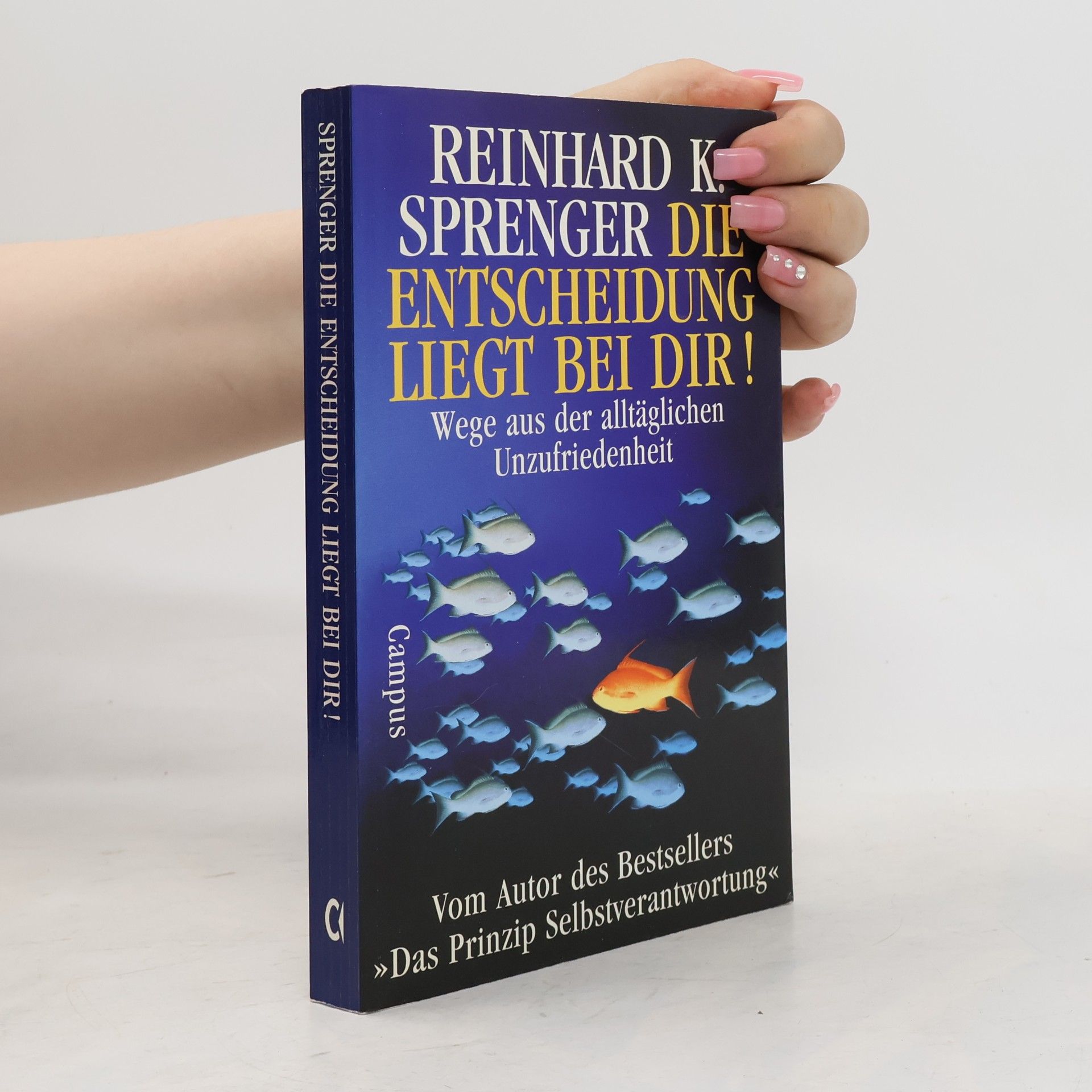 Reinhard Sprenger Die Entscheidung liegt bei dir!