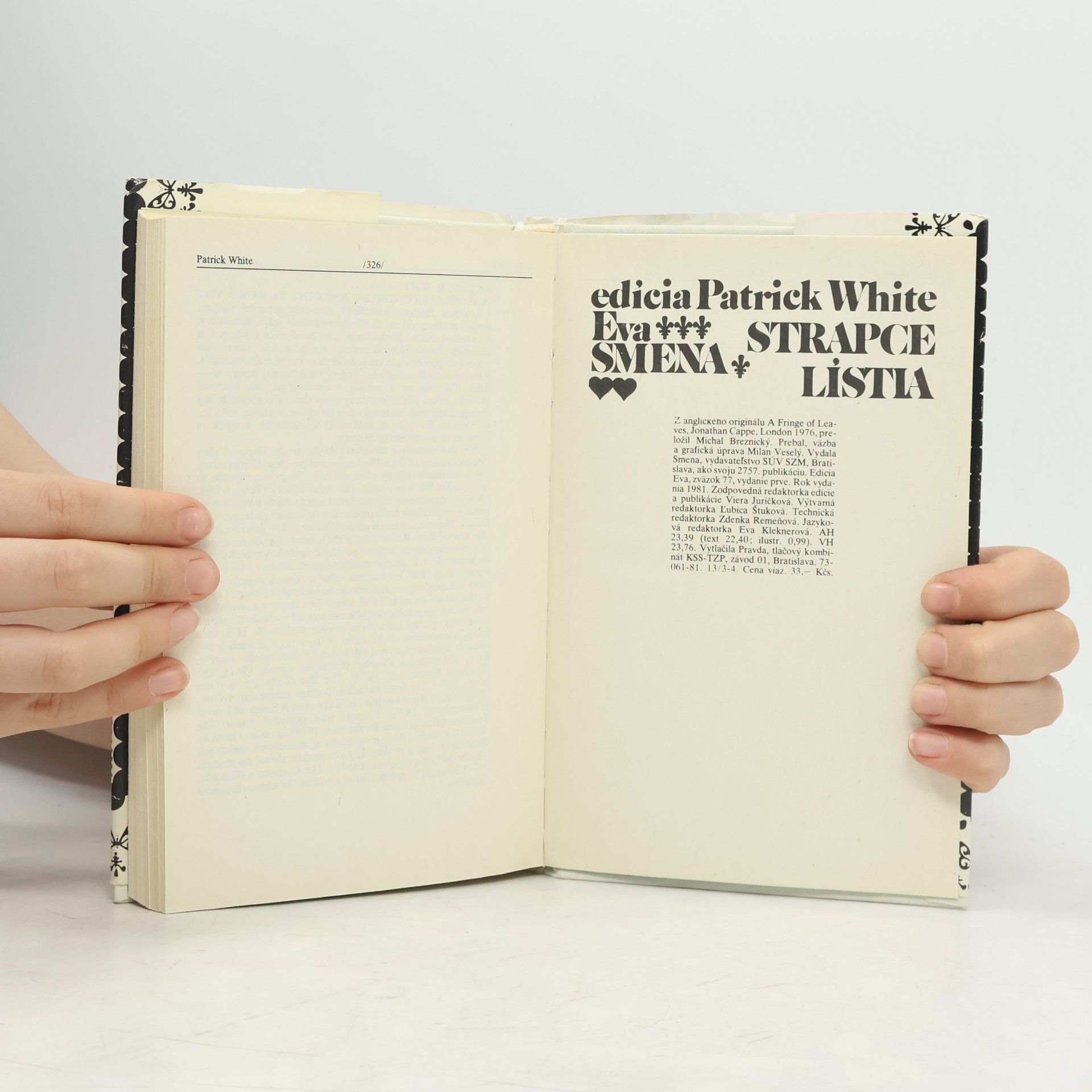Patrick White Strapce lístia