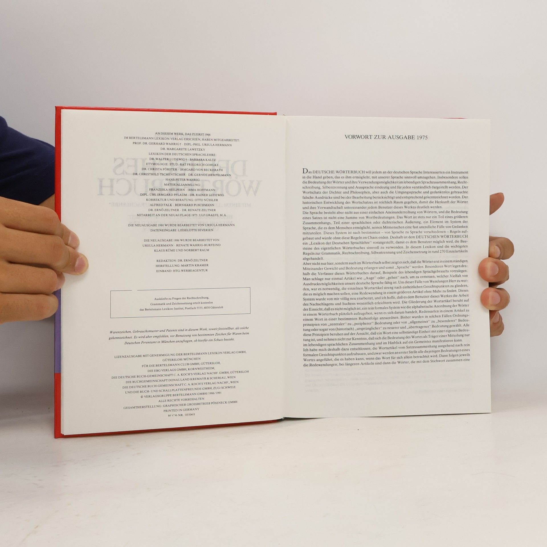 Renate Wahrig-Burfeind Deutsches Wörterbuch