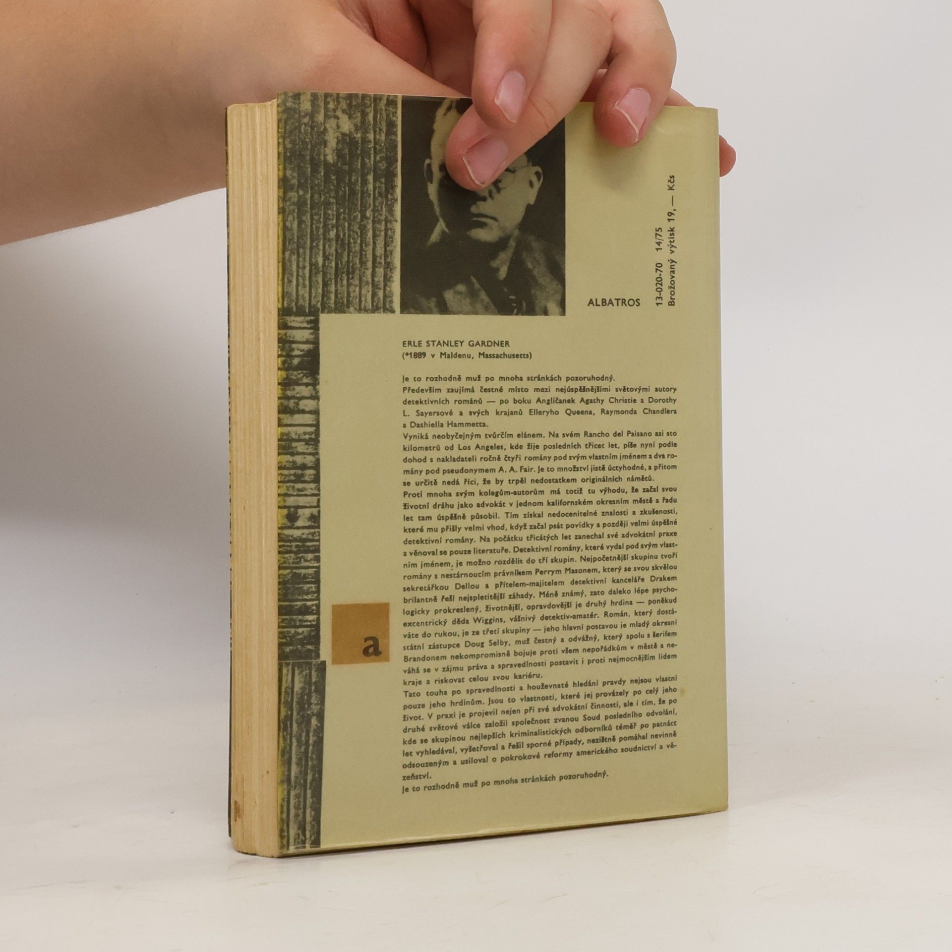 Erle Stanley Gardner Státní zástupce si dovede posvítit