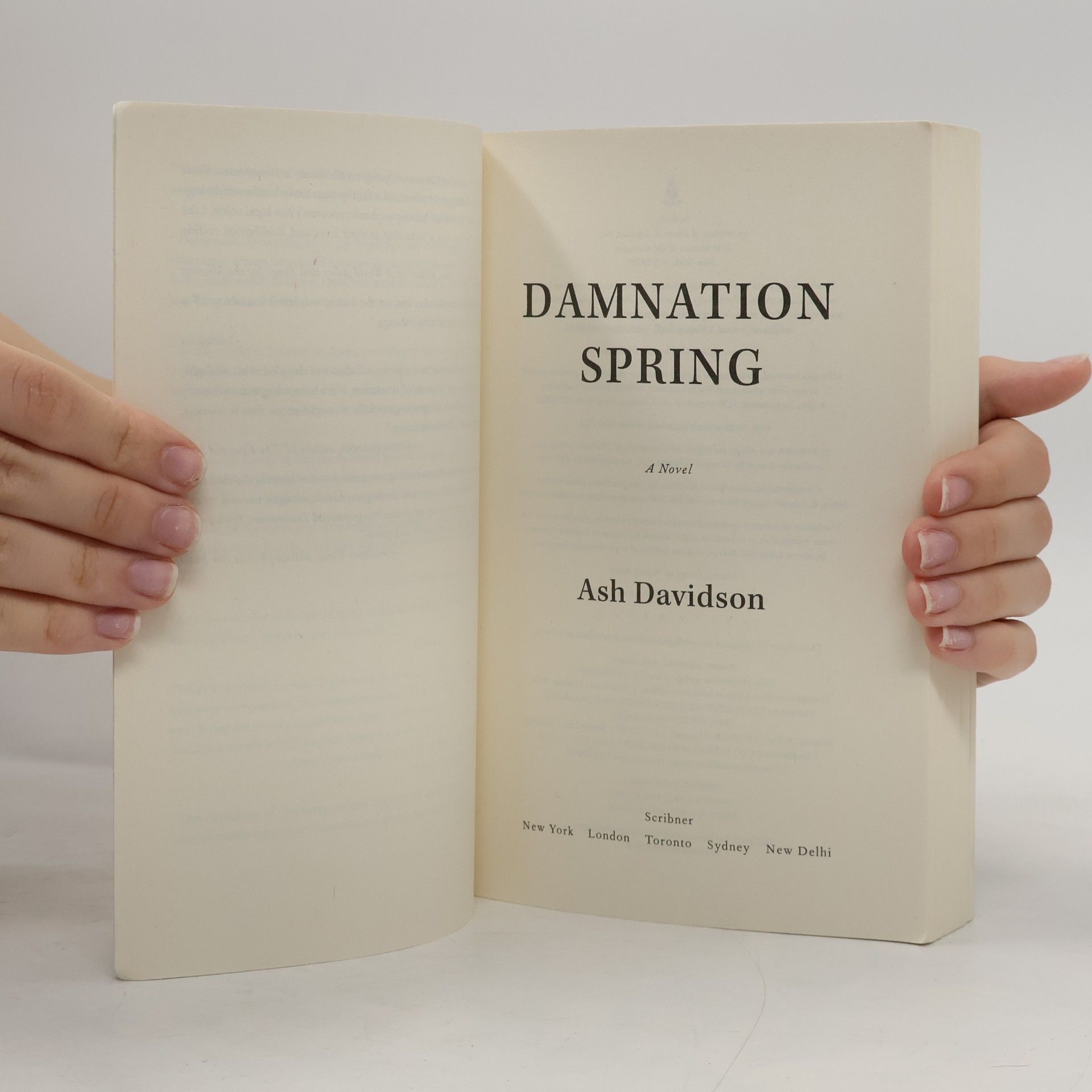 Ash Davidson Damnation Spring