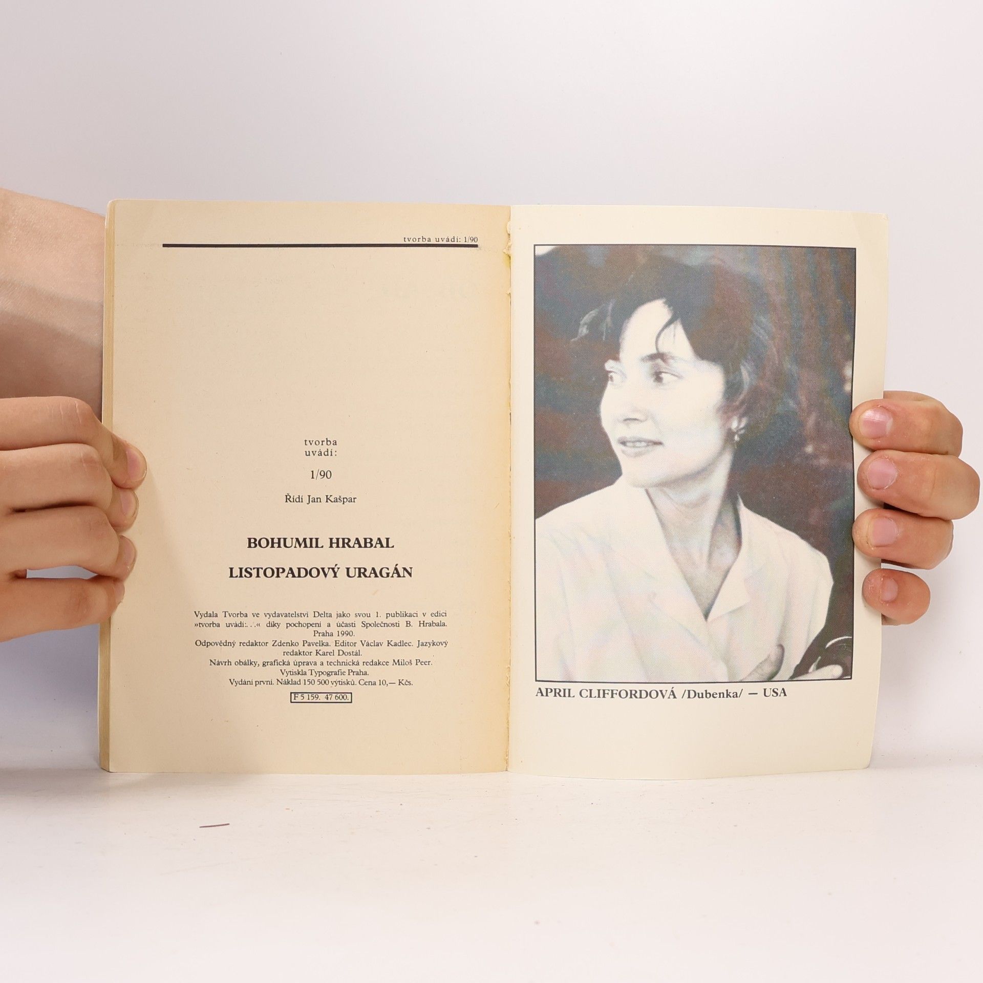 Bohumil Hrabal Listopadový uragán