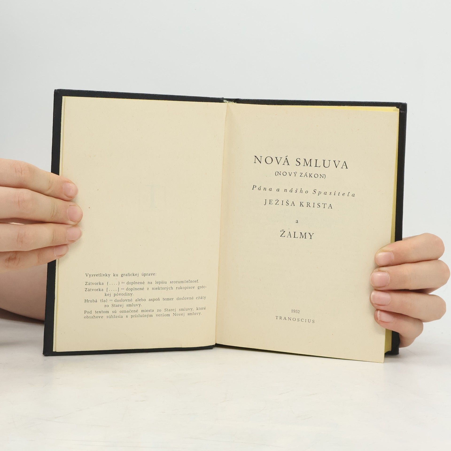 Collectif d'auteurs Nová smluva Pána a nášho Spasiteľa Ježiša Krista a Žalmy