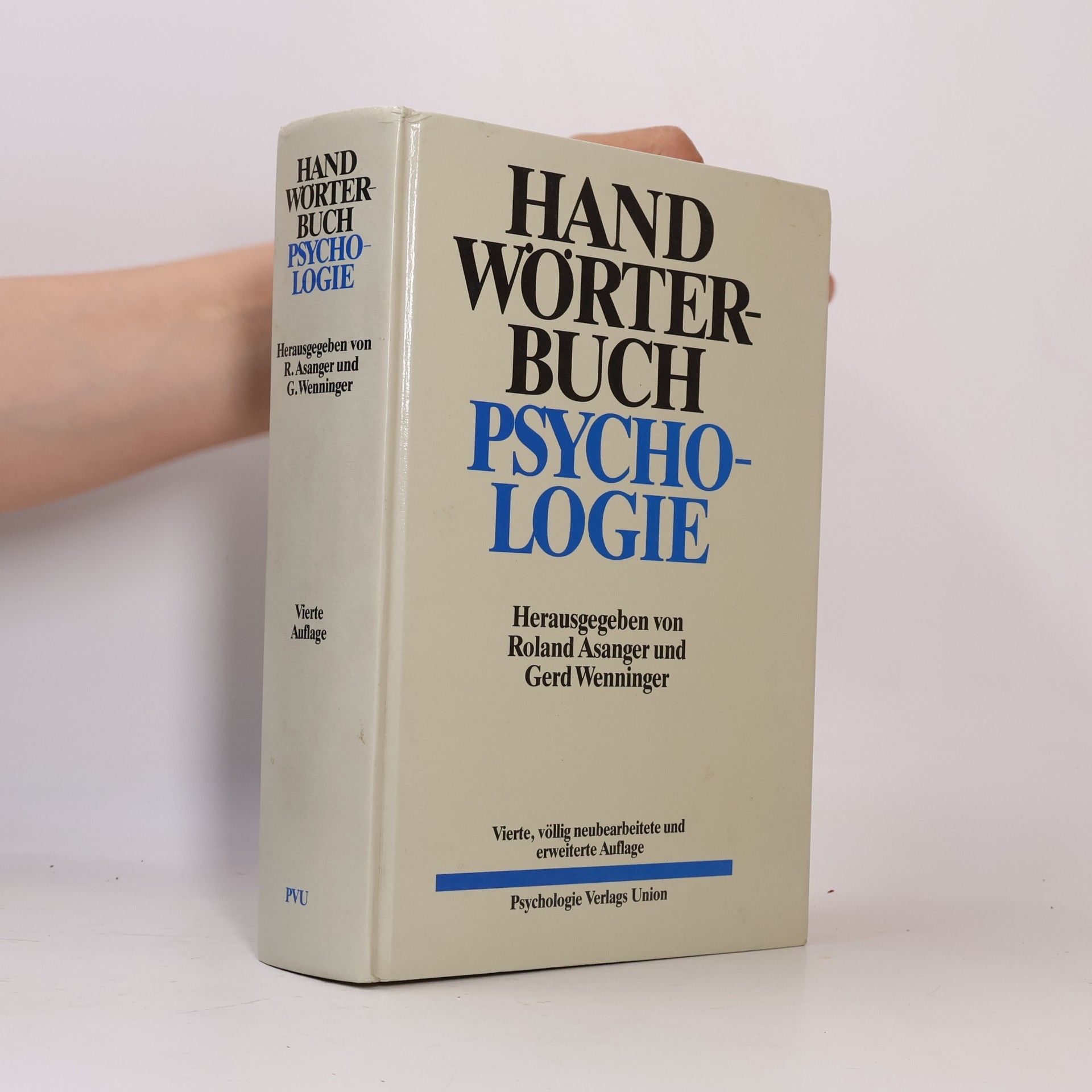 Roland Asanger Handwörterbuch der Psychologie