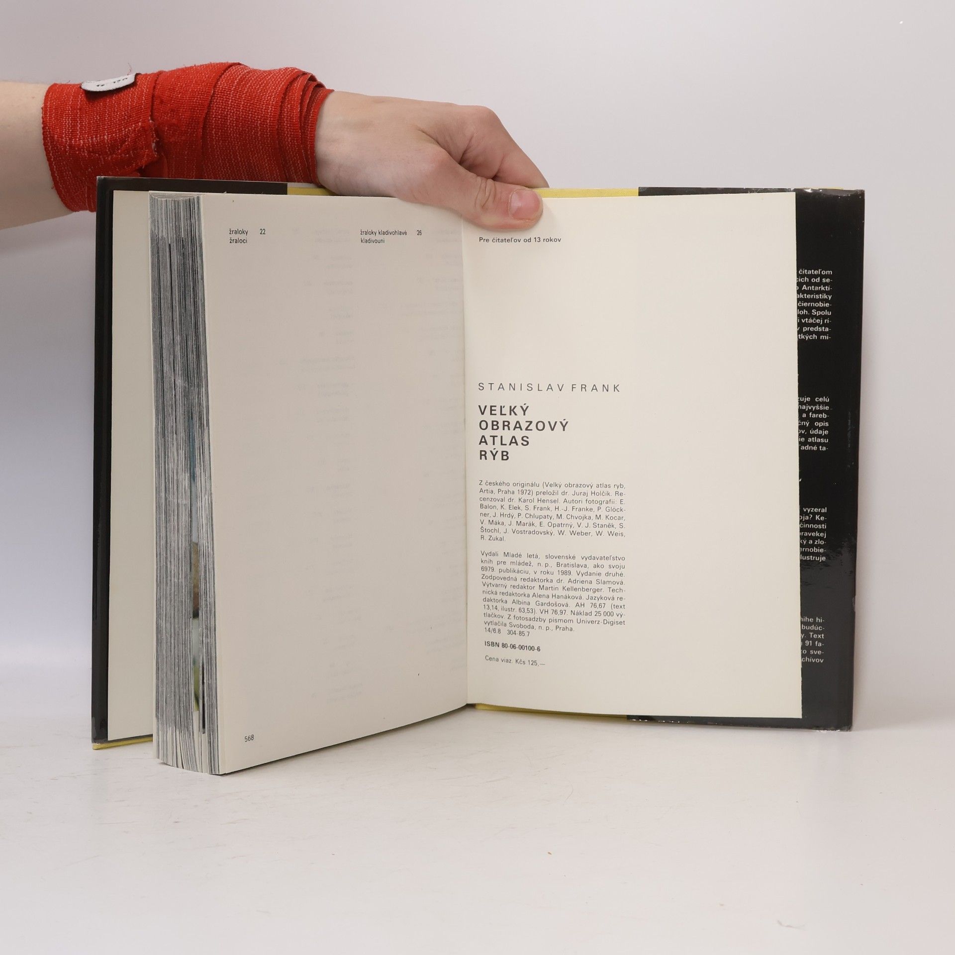 Stanislav Frank Veľký obrazový atlas rýb