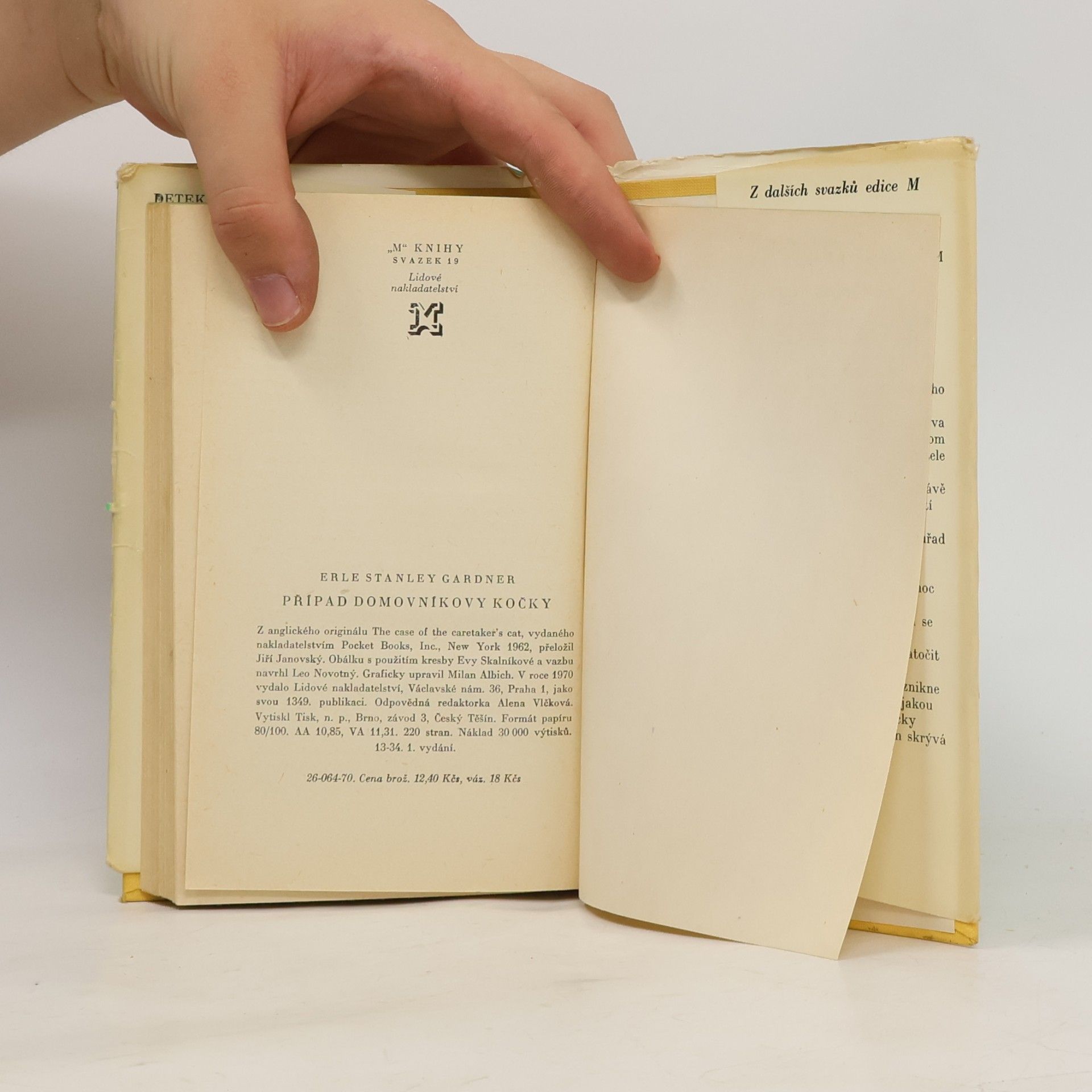 Erle Stanley Gardner Případ domovníkovy kočky