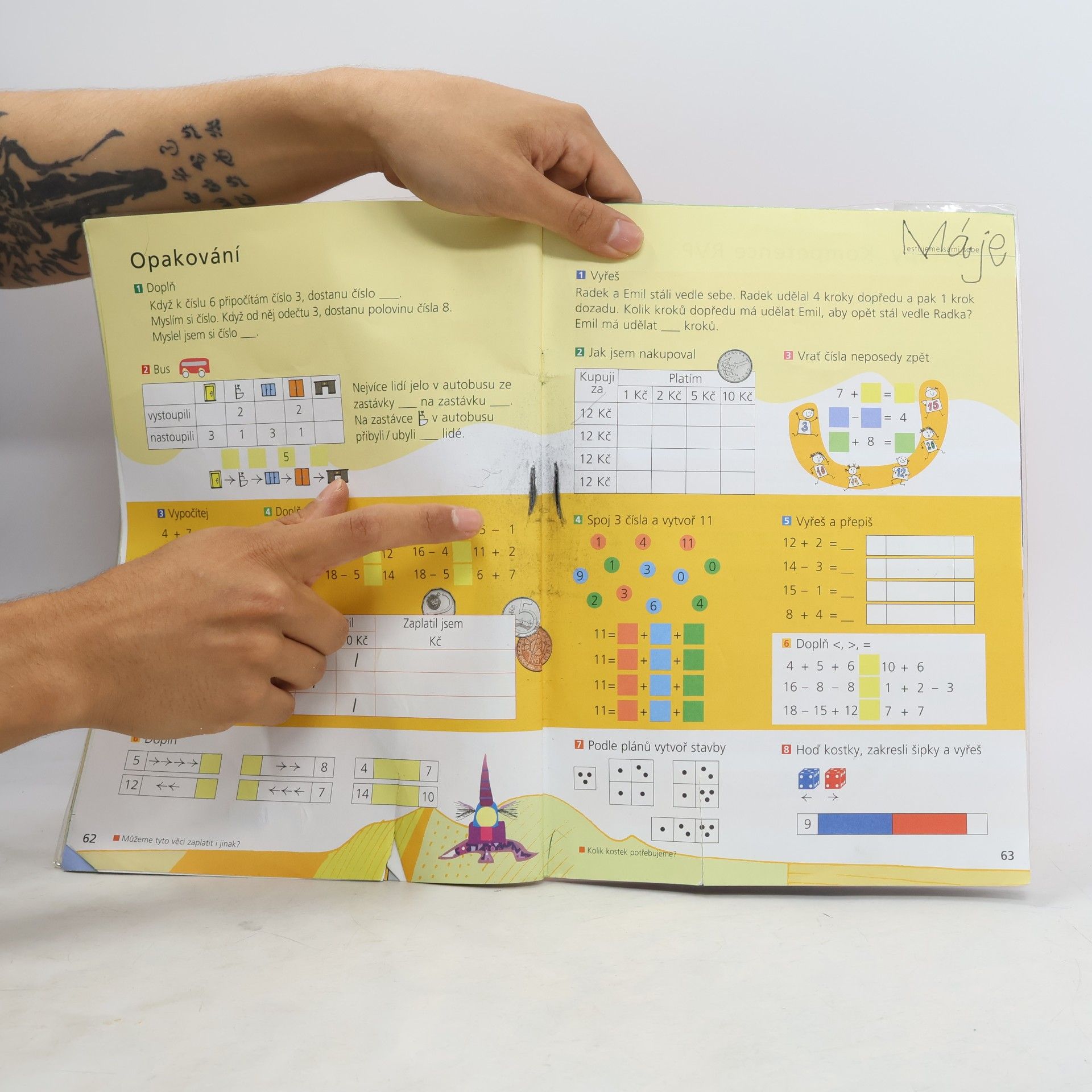 Collectif d'auteurs Matematika. Pro 1. ročník základní školy. 2. díl