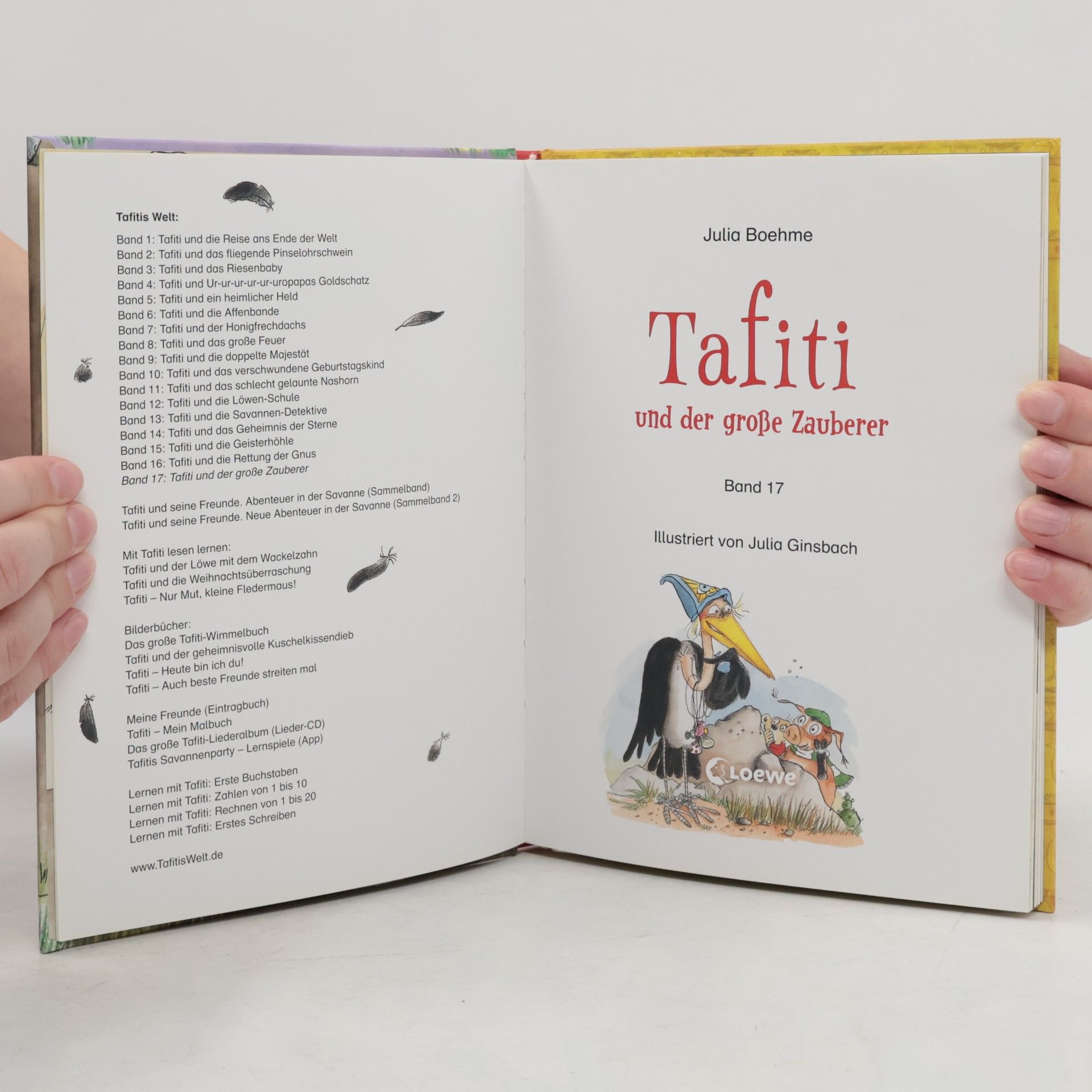 Julia Boehme Tafiti und das große Zauberer