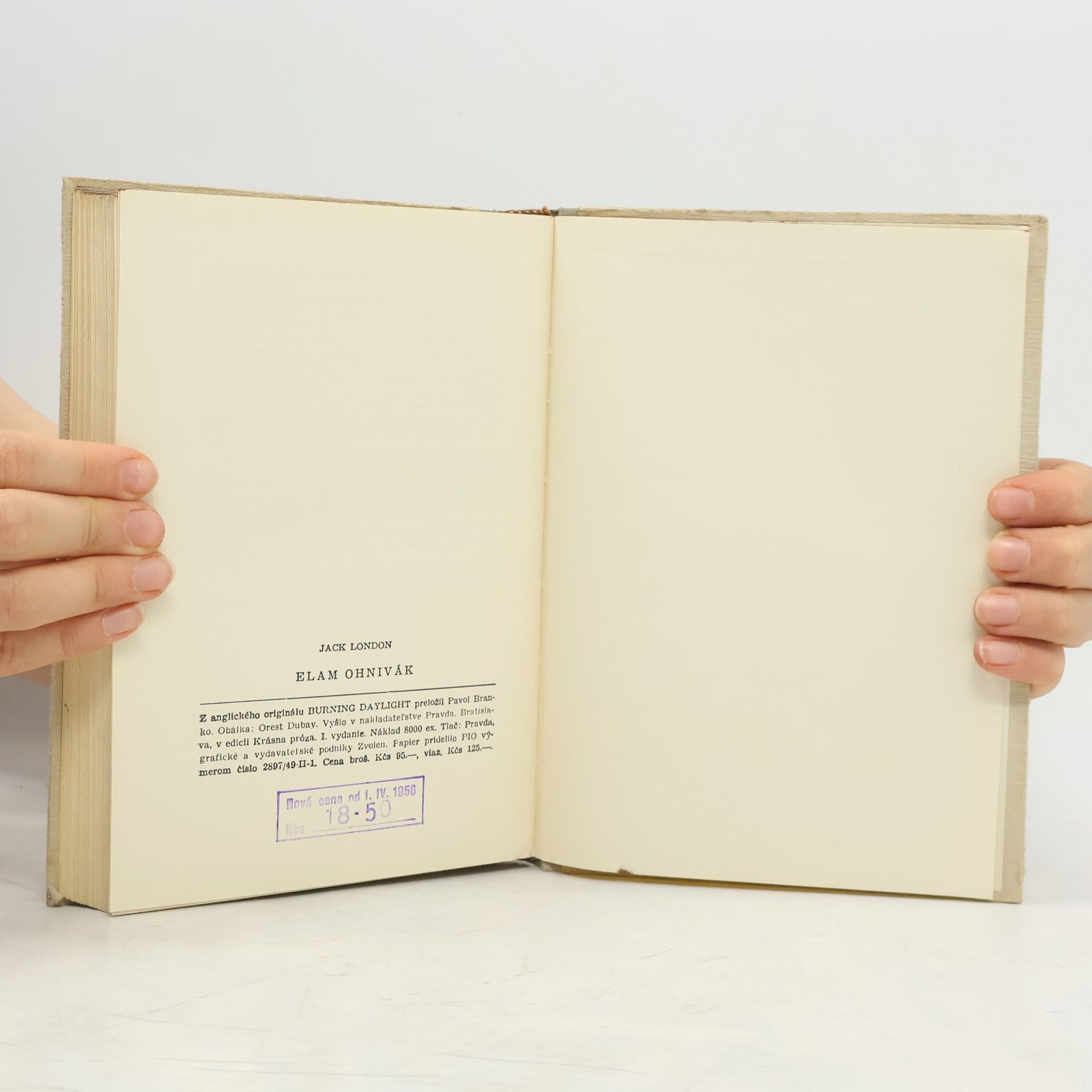 Jack London Elam Ohnivák