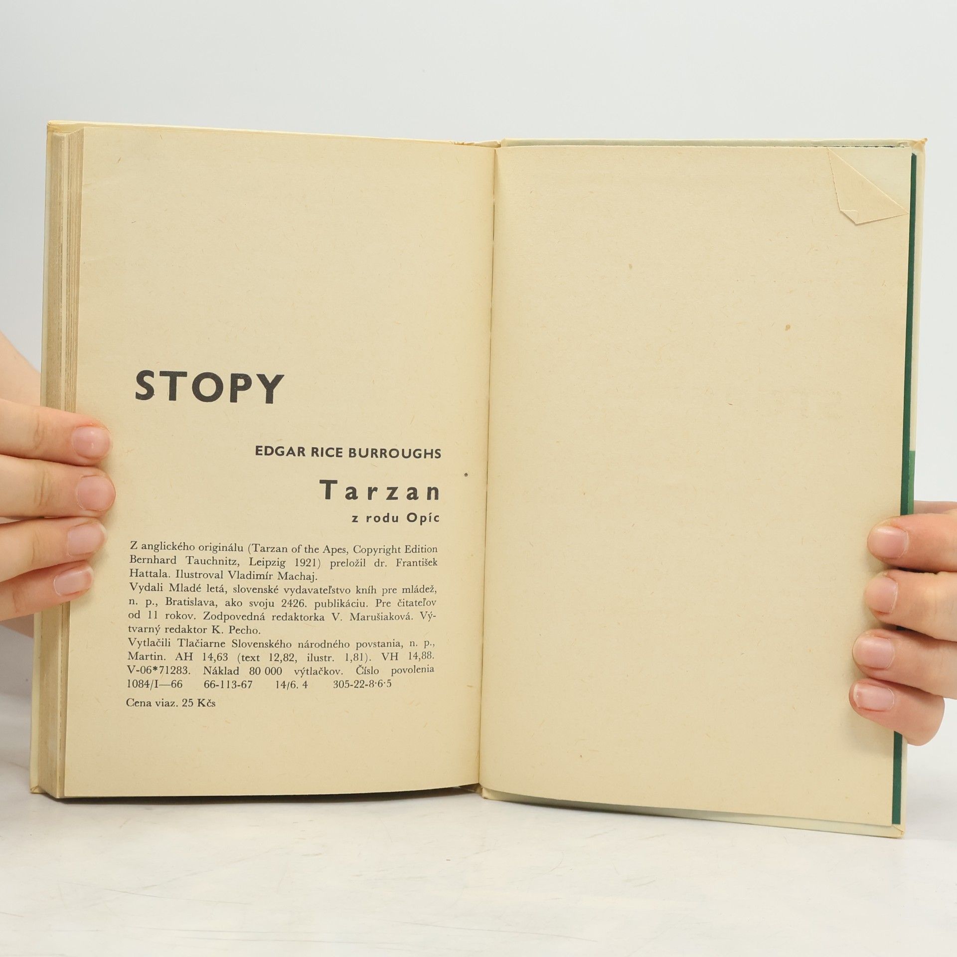Edgar Rice Burroughs Tarzan z rodu Opíc