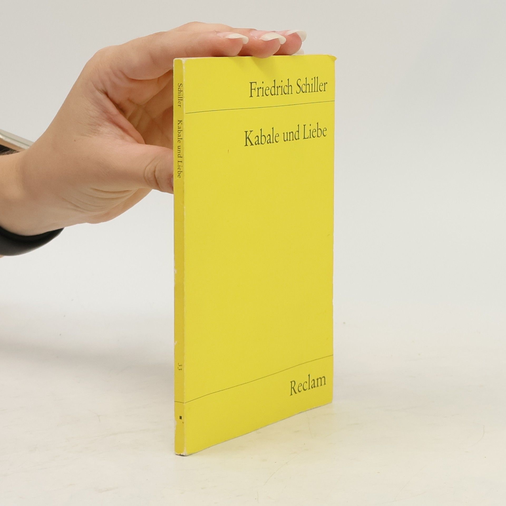 Friedrich Schiller Kabale und Liebe