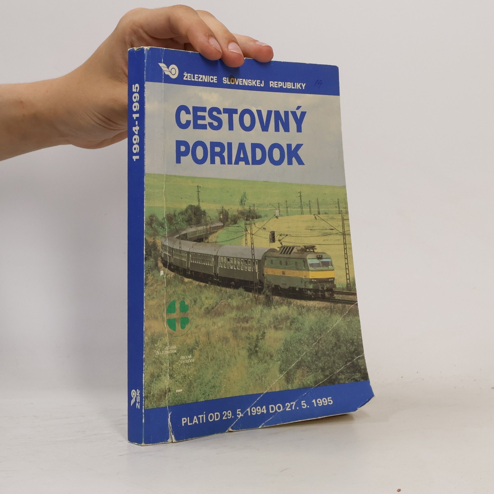 Autorenkollektiv Cestovný poriadok ŽSR 1994/1995