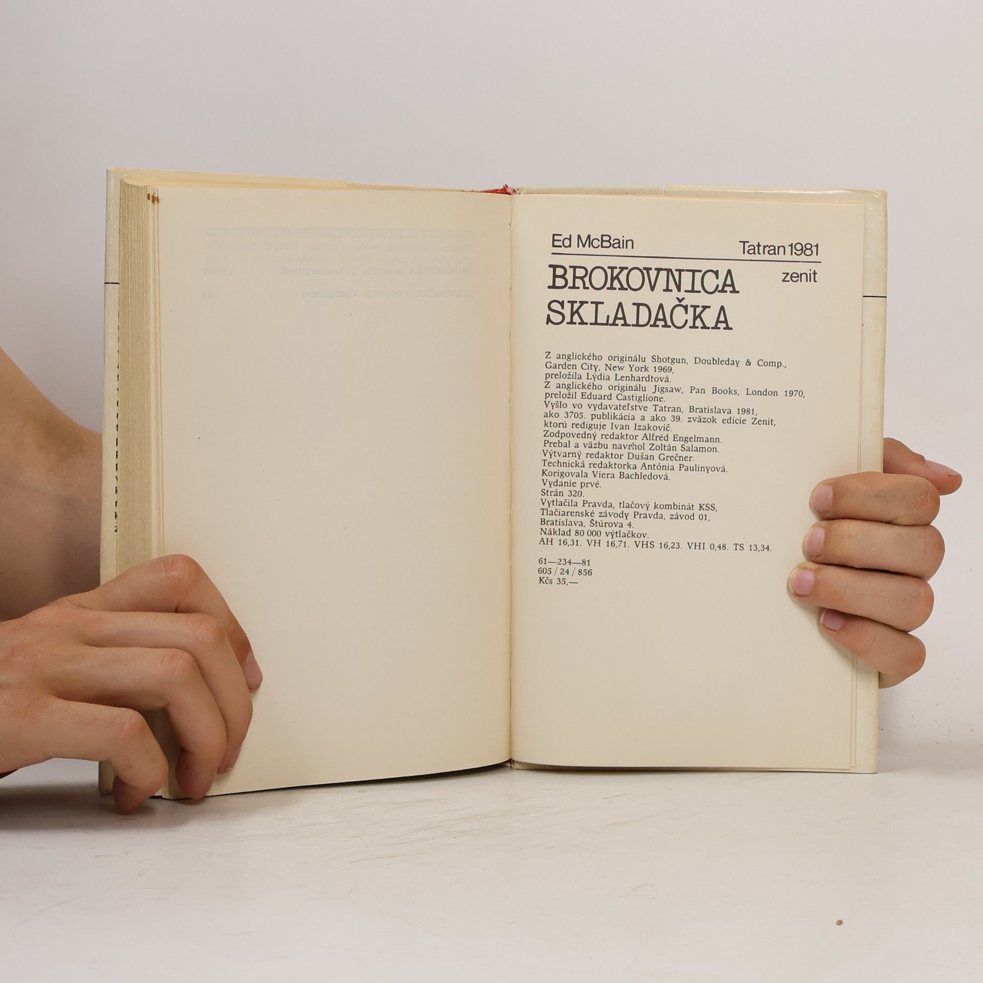 Zoltán Salamon Brokovnica. Skladačka