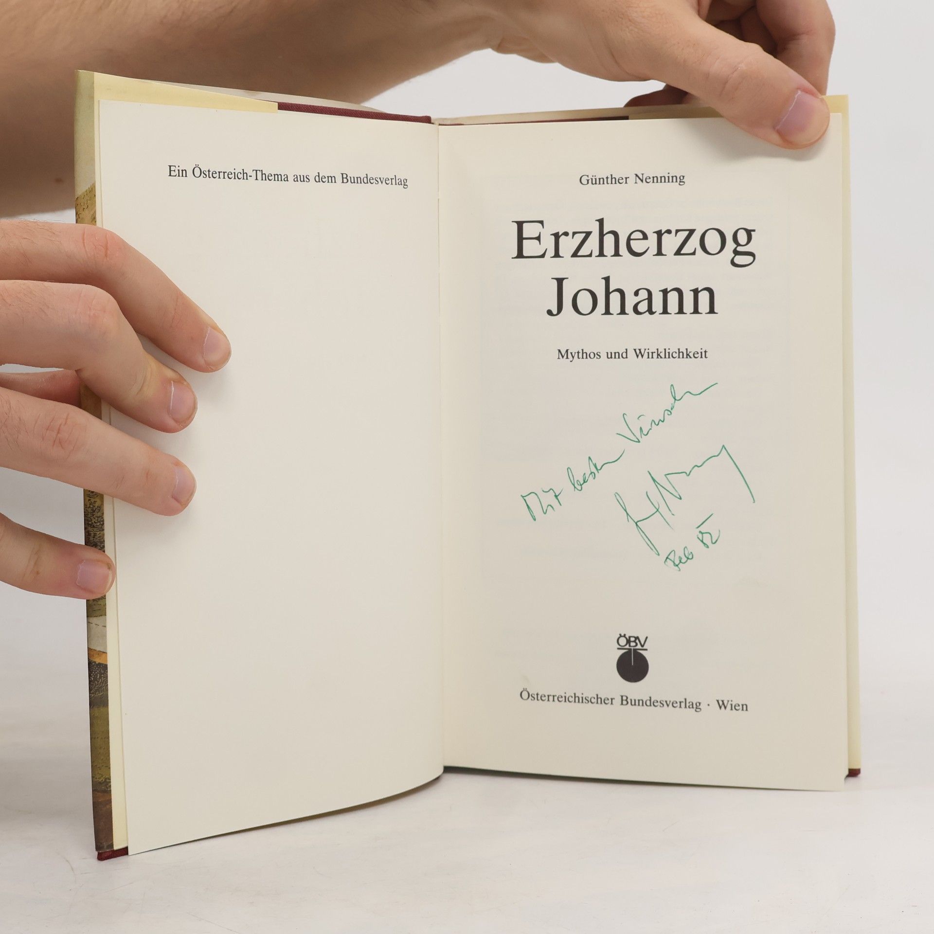 Günther Nenning Erzherzog Johann