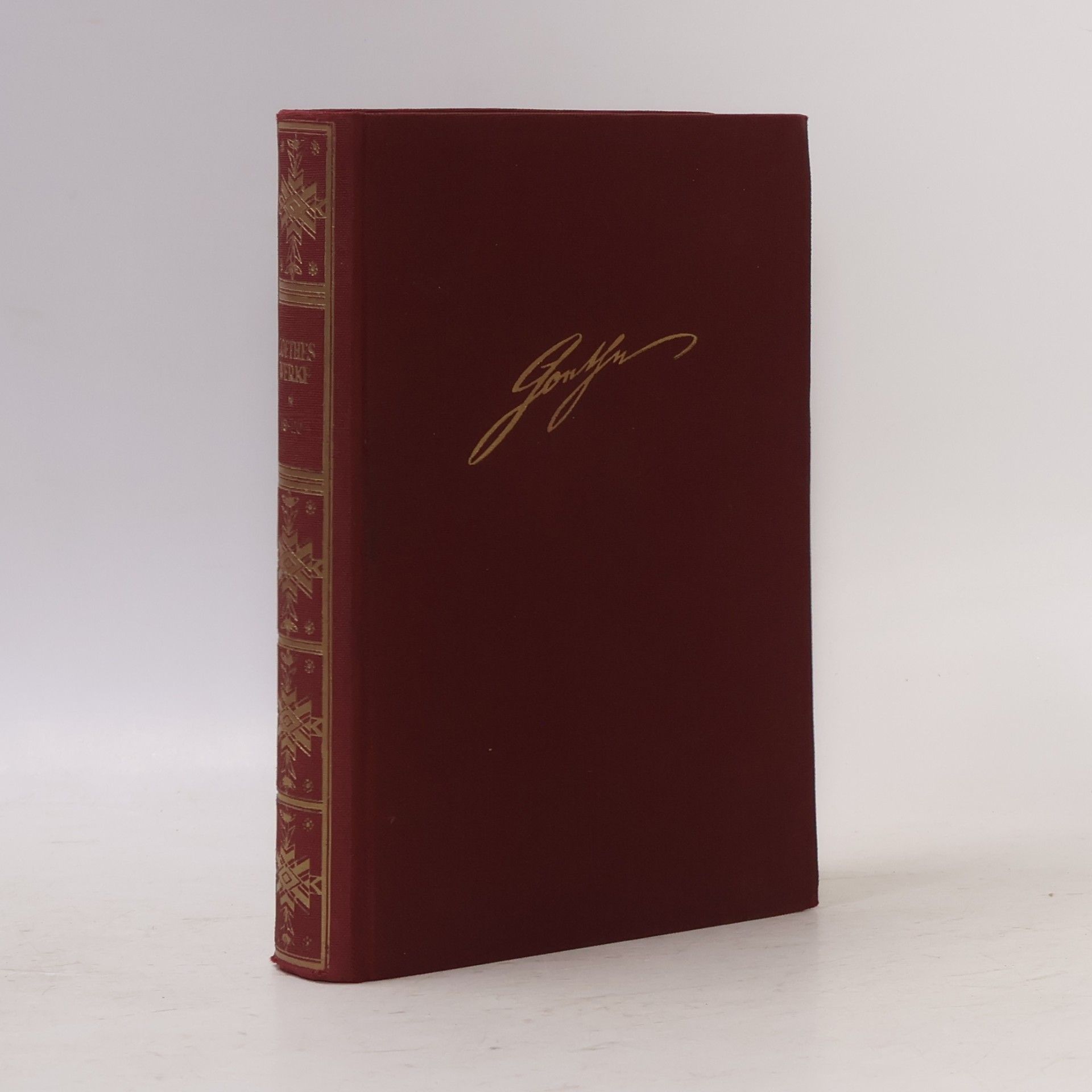 Johann Wolfgang von Goethe Goethes Werke XIX.