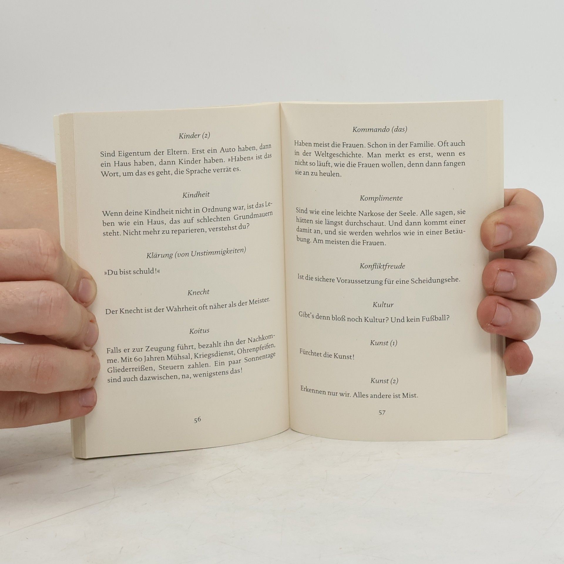 Janosch Wörterbuch der Lebenskunst