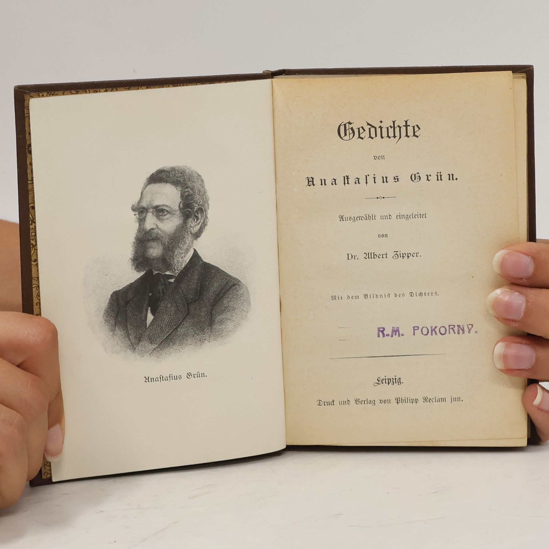 Anastasius Grün Anastasius Grün. Gedichte