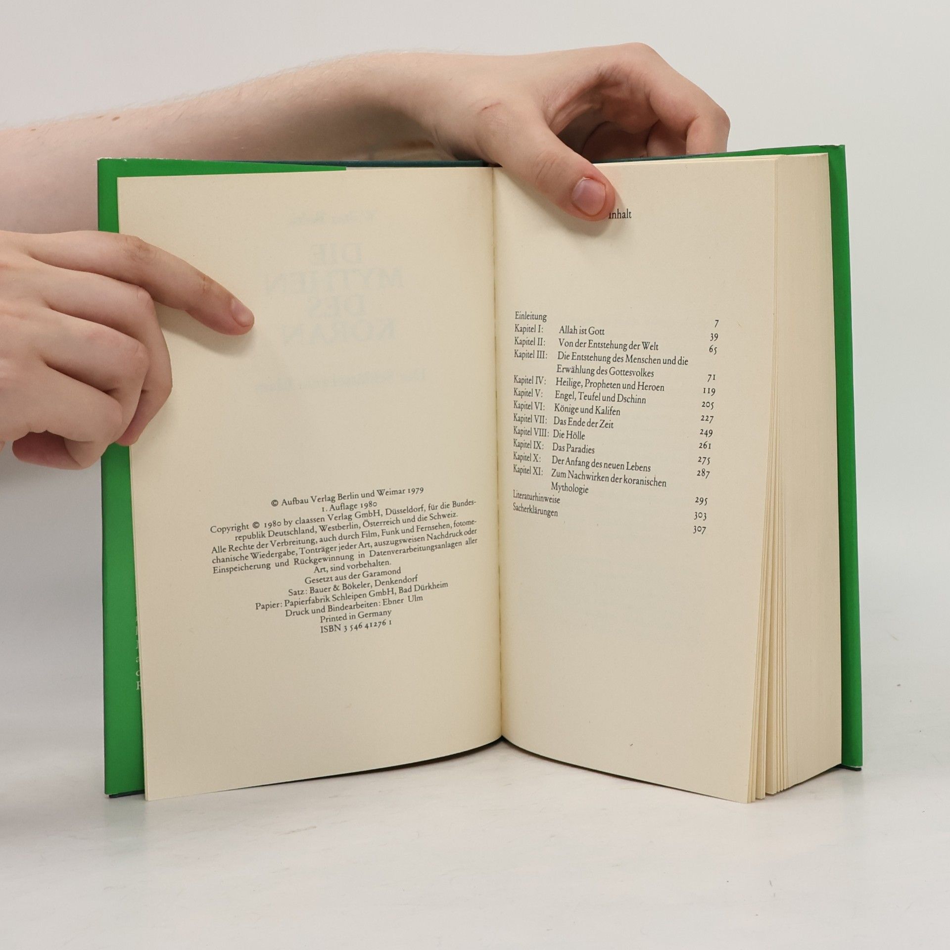 Walter Beltz Die Mythen des Koran