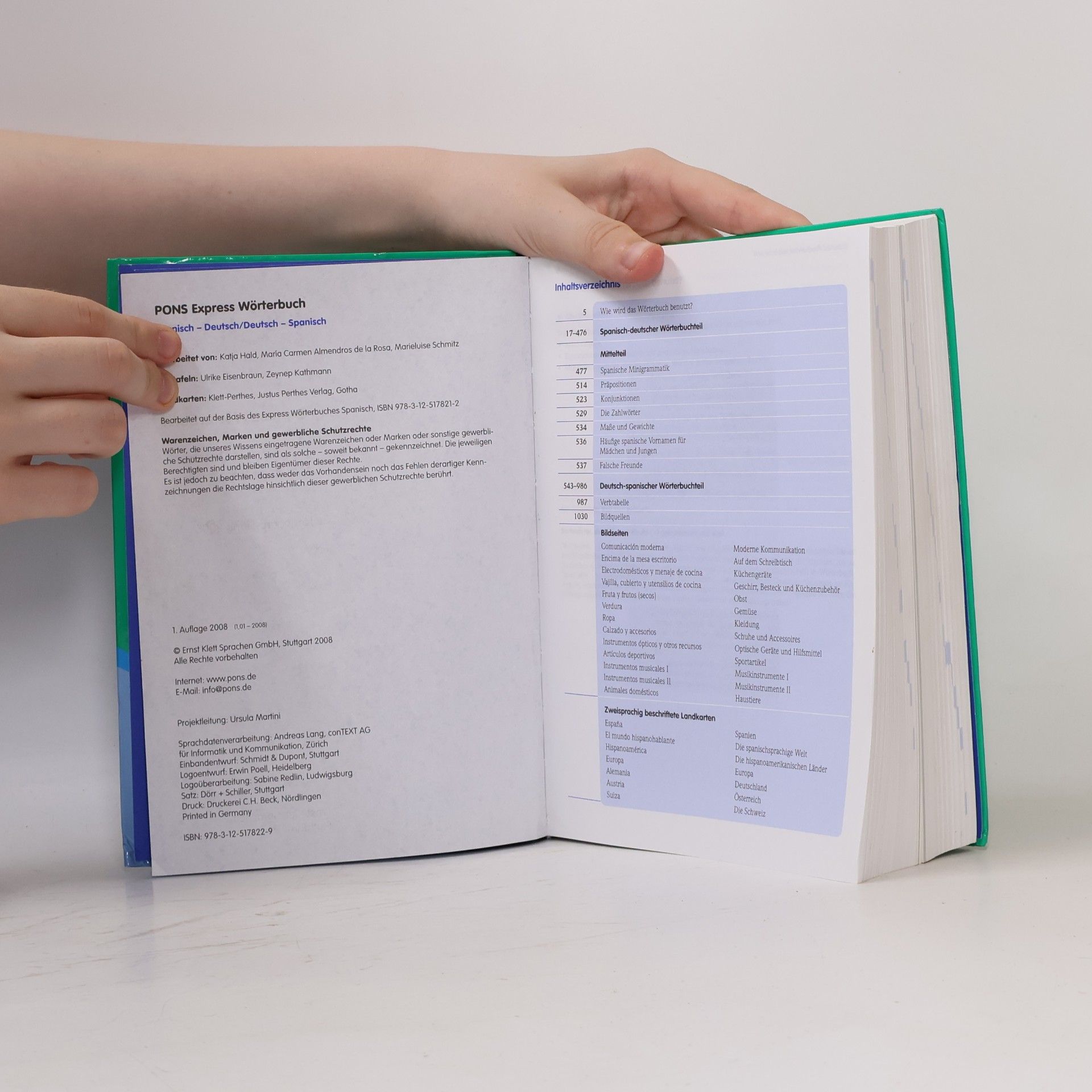 Ursula Martini PONS Express-Wörterbuch Spanisch-Deutsch, Deutsch-Spanisch