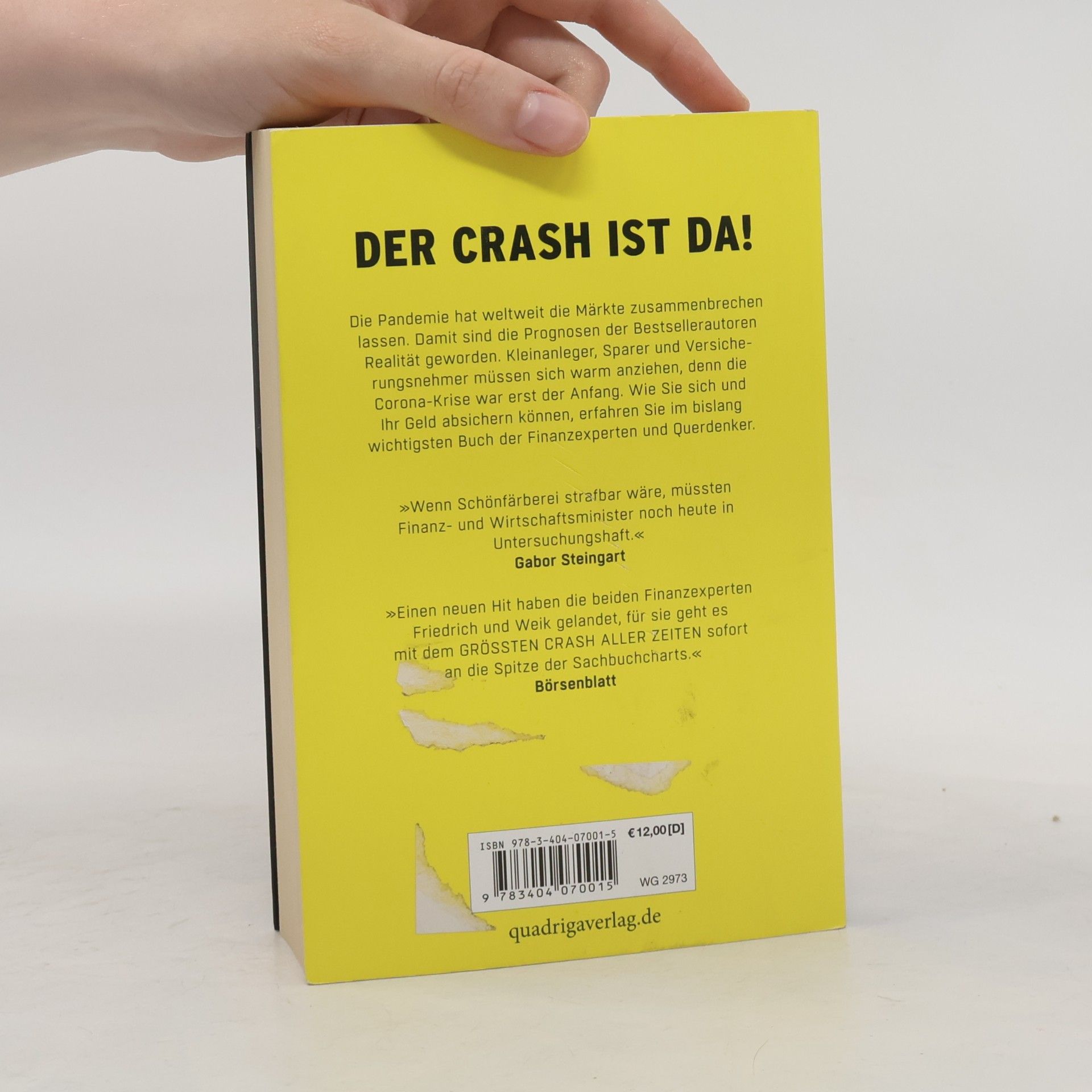 Matthias Weik Der grösste Crash aller Zeiten