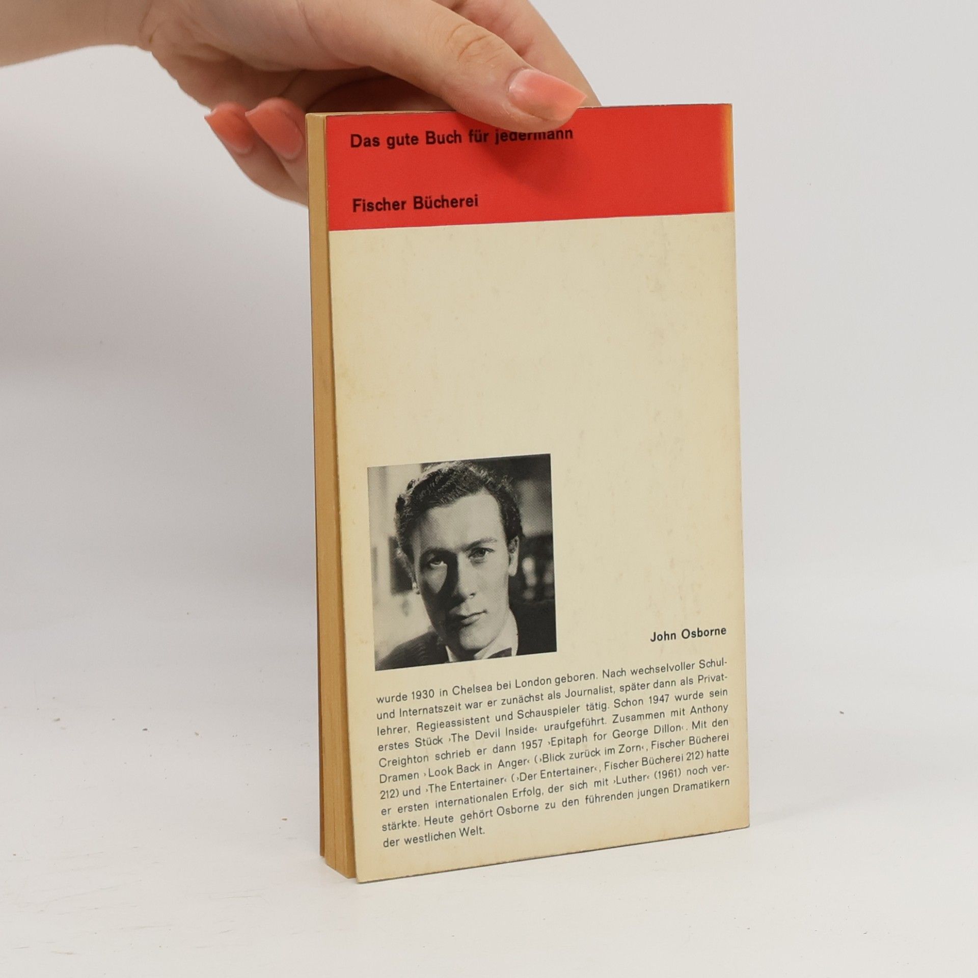 John Osborne Hier ruht George Dillon