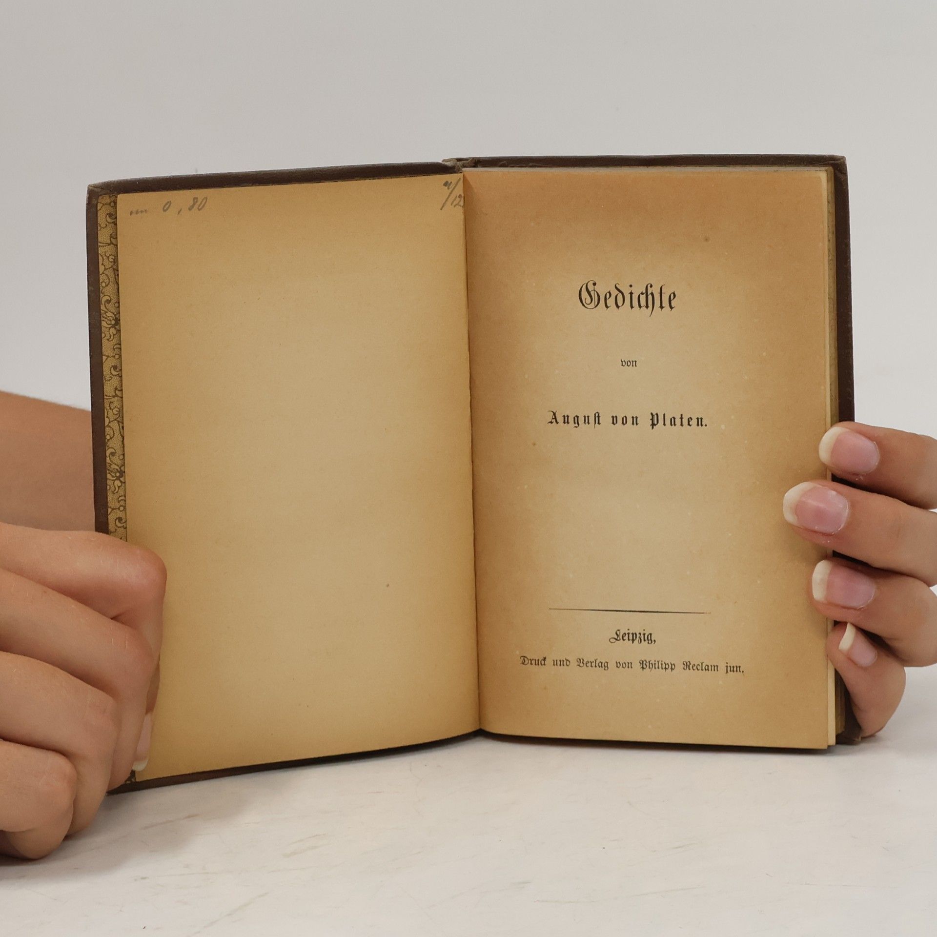 August Platen Platen Gedichte
