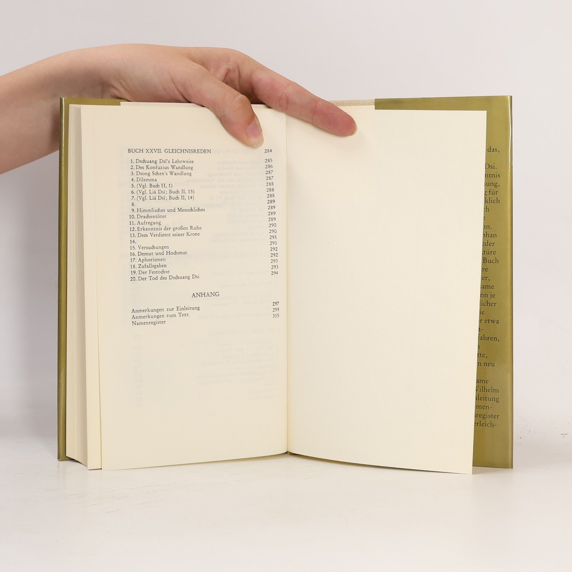 Dschuang Dsi Das wahre Buch vom südlichen Blütenland