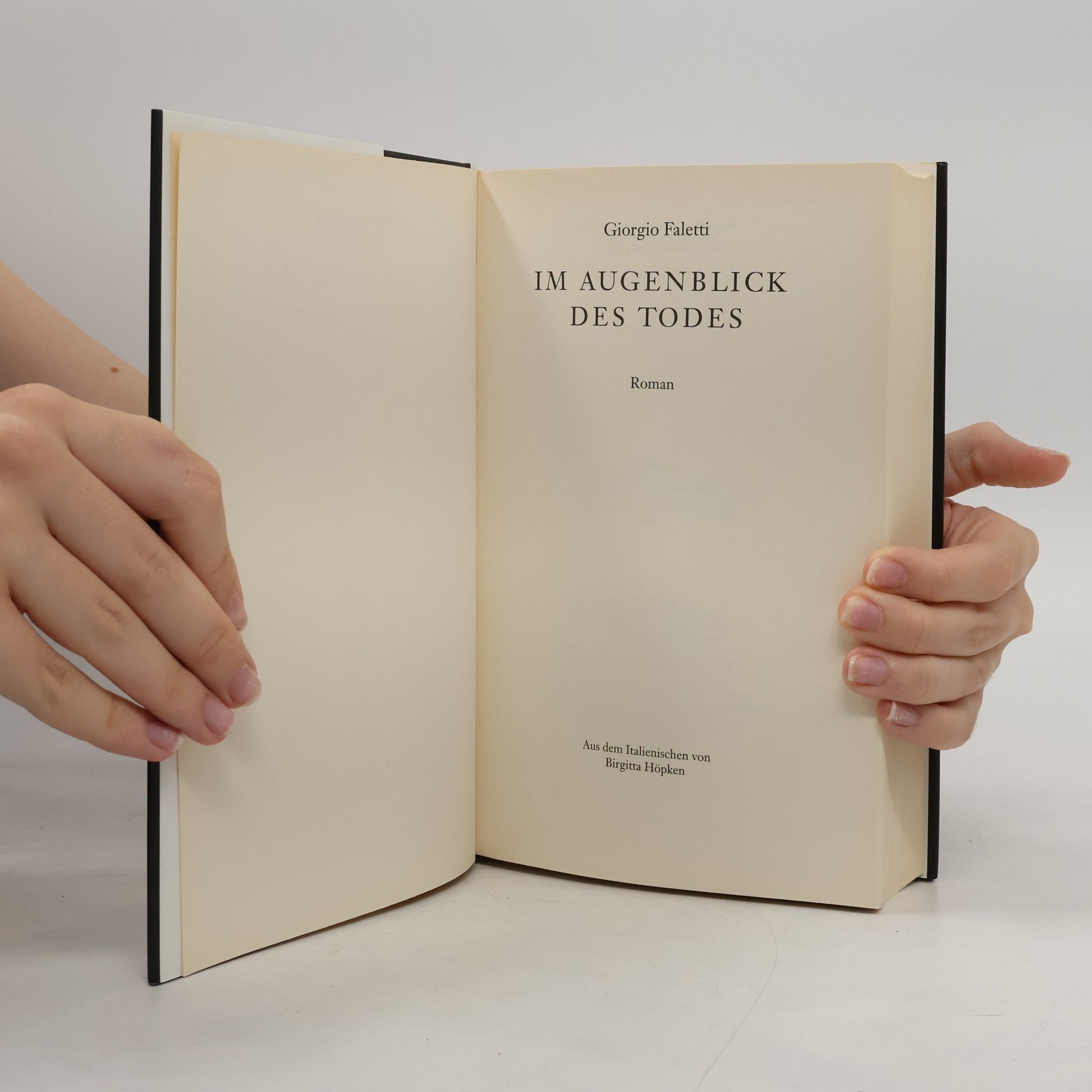 Giorgio Faletti Im Augenblick des Todes