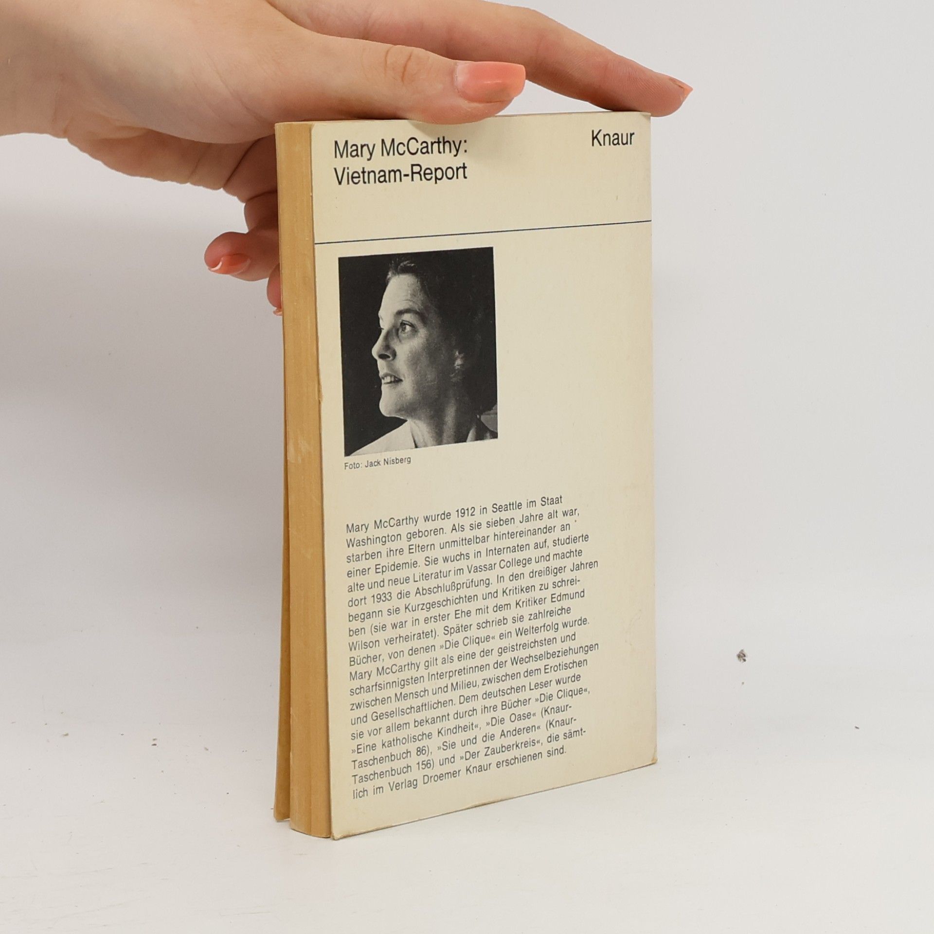 Mary McCarthy Vietnam Report