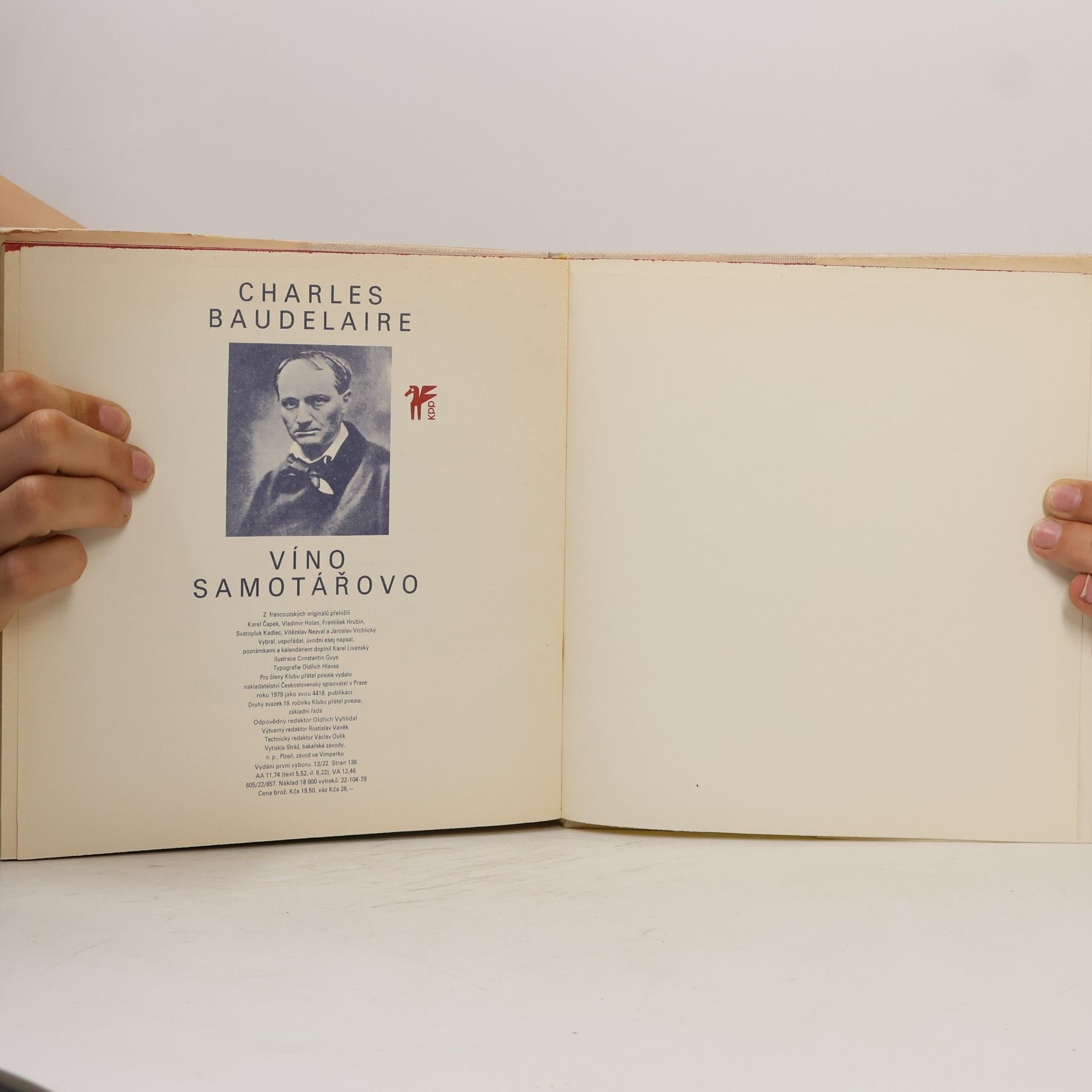 Charles Baudelaire Víno samotářovo