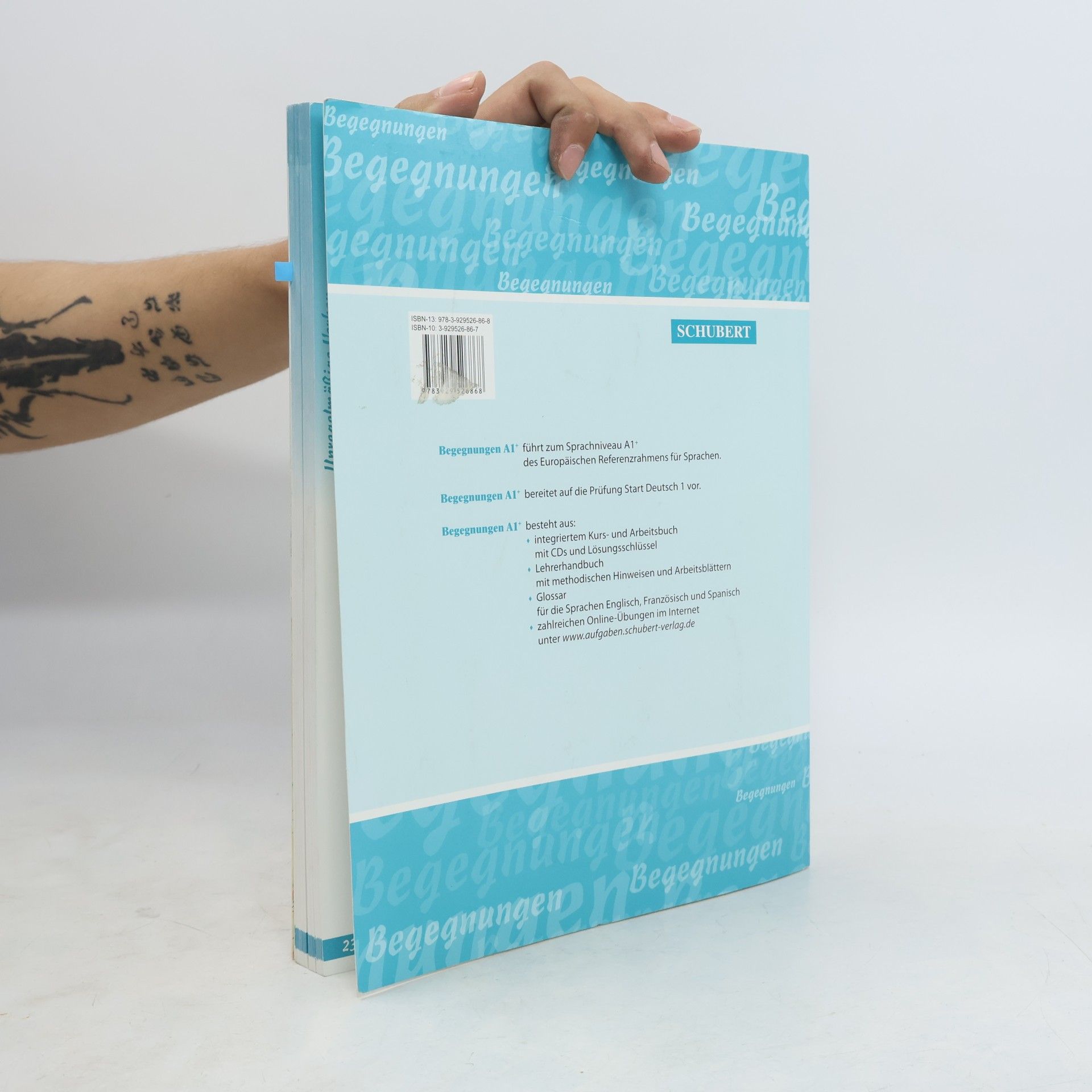 Anne Buscha Begegnungen : Integriertes Kurs- und Arbeitsbuch : Sprachniveau A1+