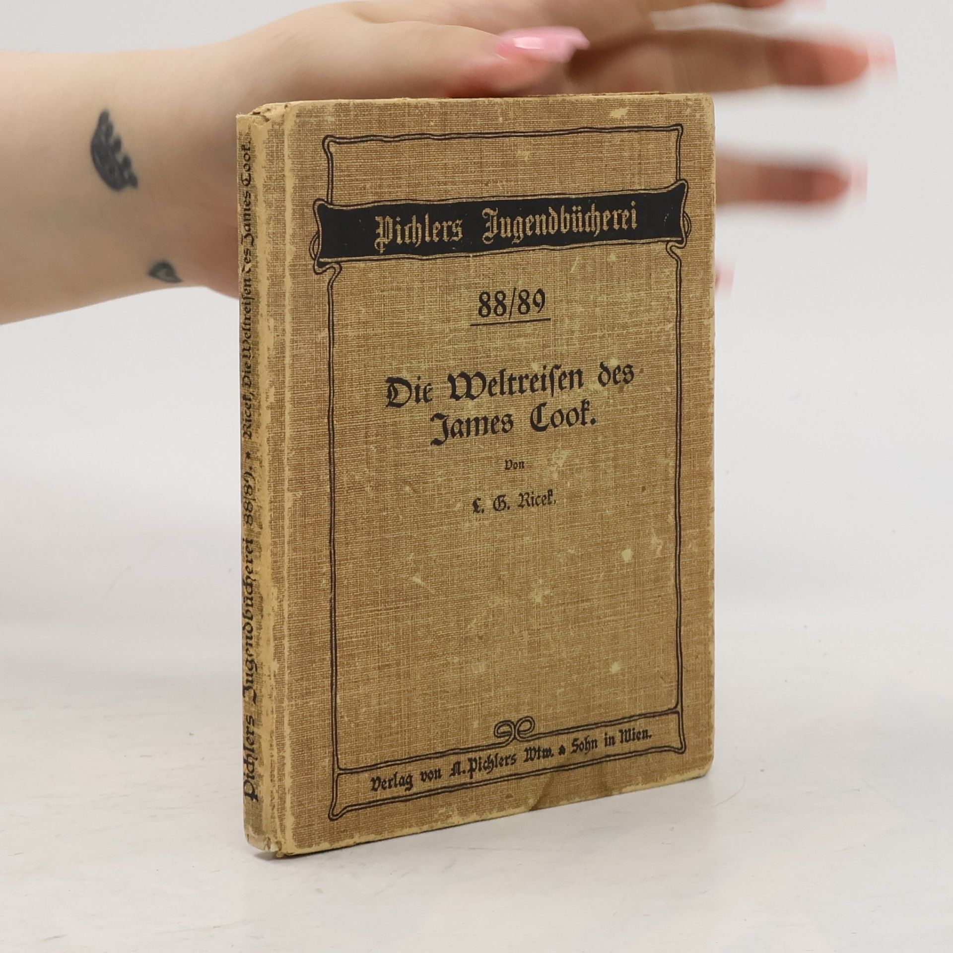 Leopold Georg Ricek Die Weltreisen des James Cook