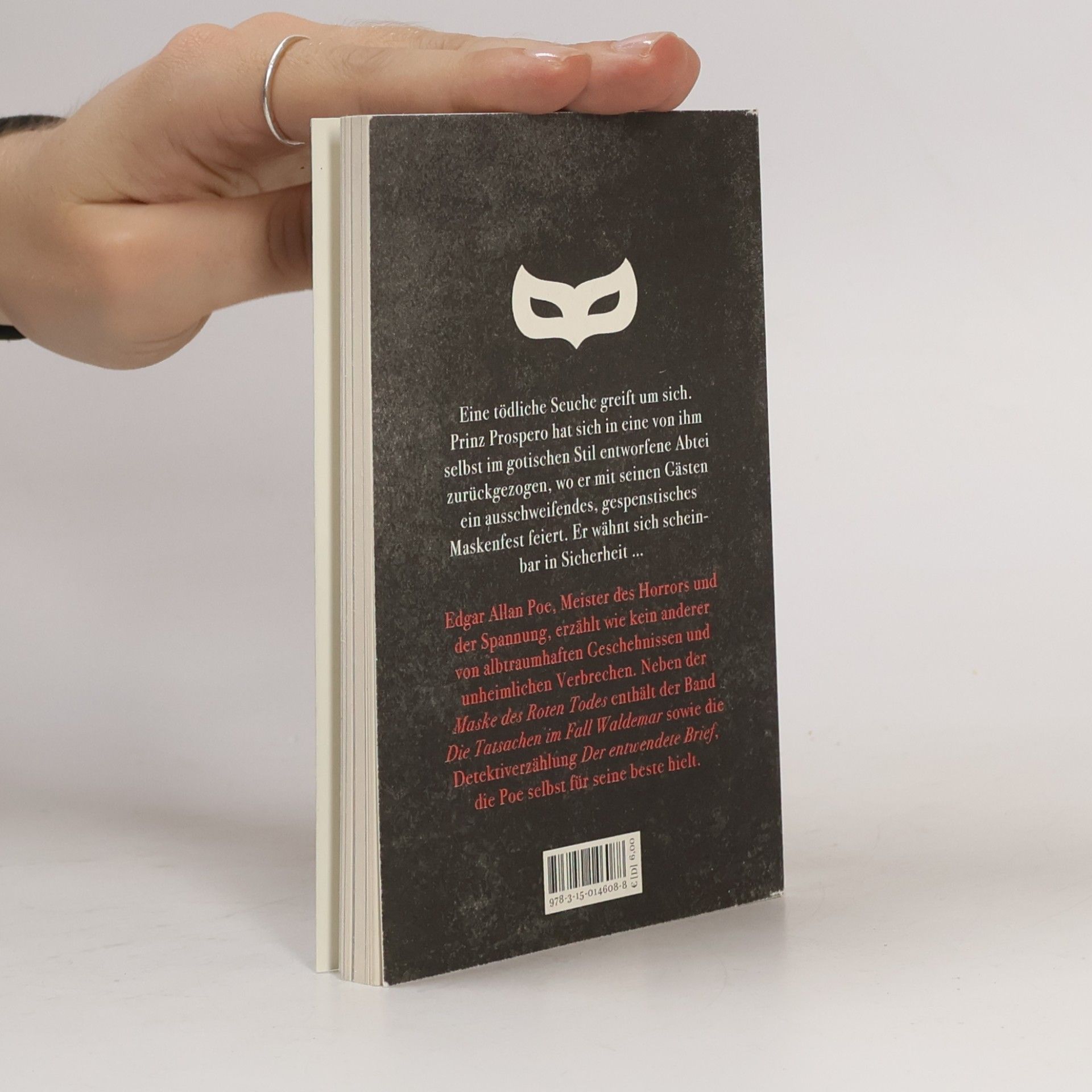 Edgar Allan Poe Die Maske des Roten Todes