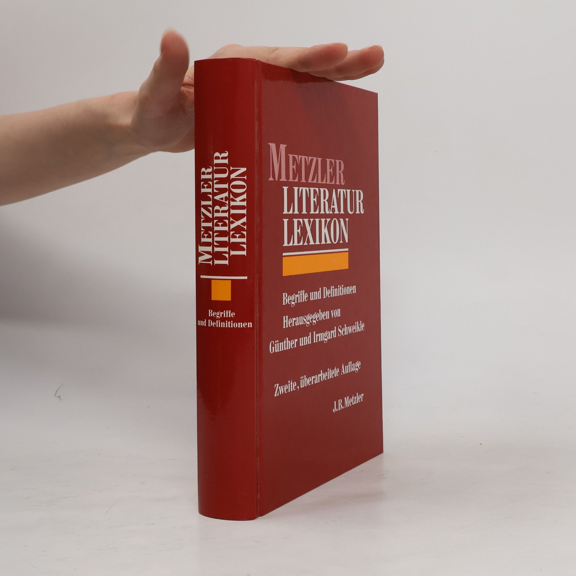 Günther Schweikle Metzler-Literatur-Lexikon