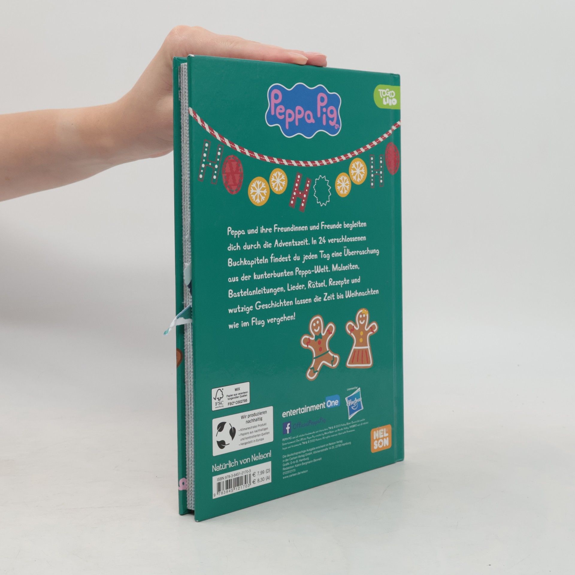 Autorenkollektiv Peppa Pig: Mein Adventskalenderbuch