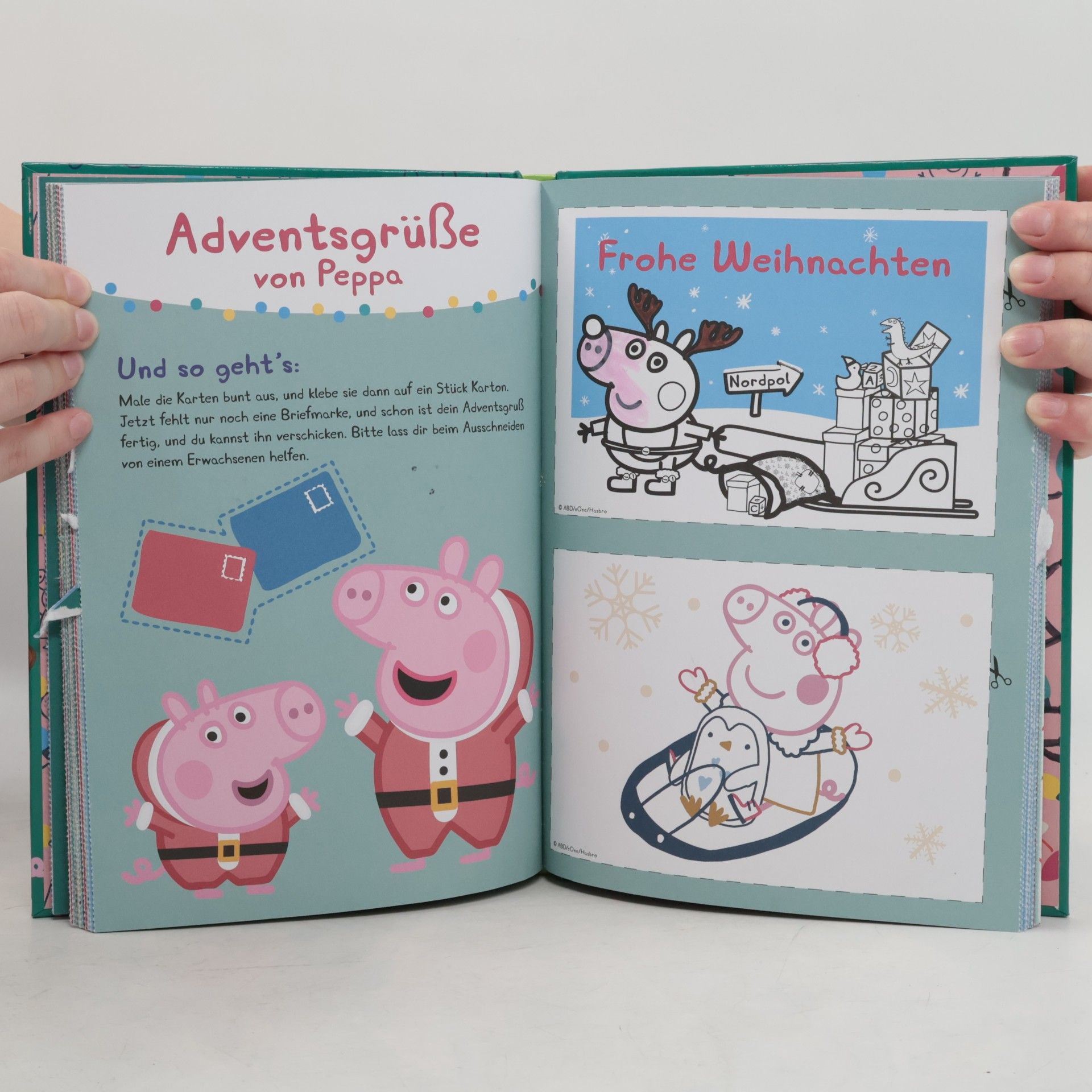 Autorenkollektiv Peppa Pig: Mein Adventskalenderbuch